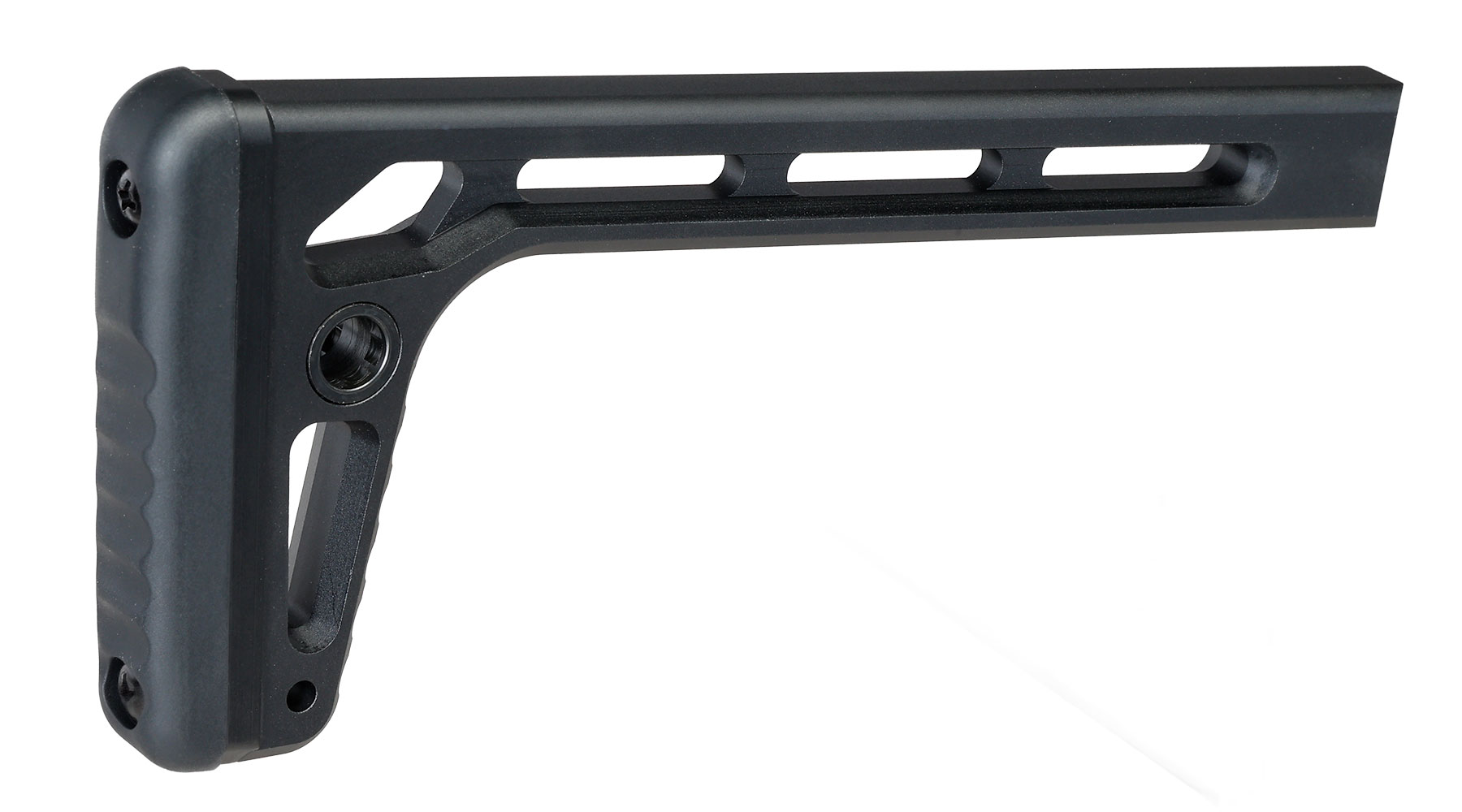 5KU Aluminium Minimalist Skeleton Klappschaft f. 20 - 22 mm Schienen schwarz Bild 3