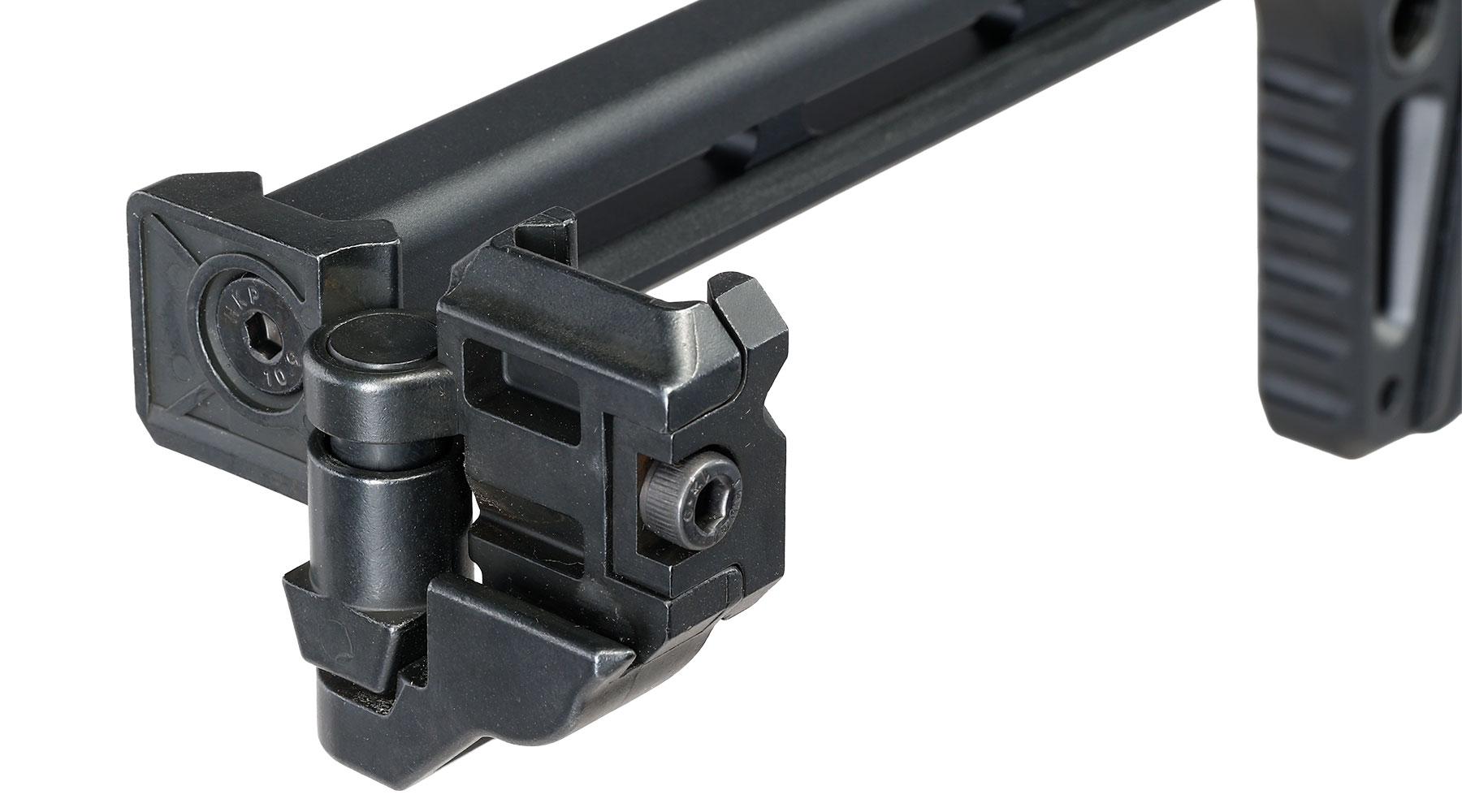 5KU Aluminium Minimalist Skeleton Klappschaft f. 20 - 22 mm Schienen schwarz Bild 7