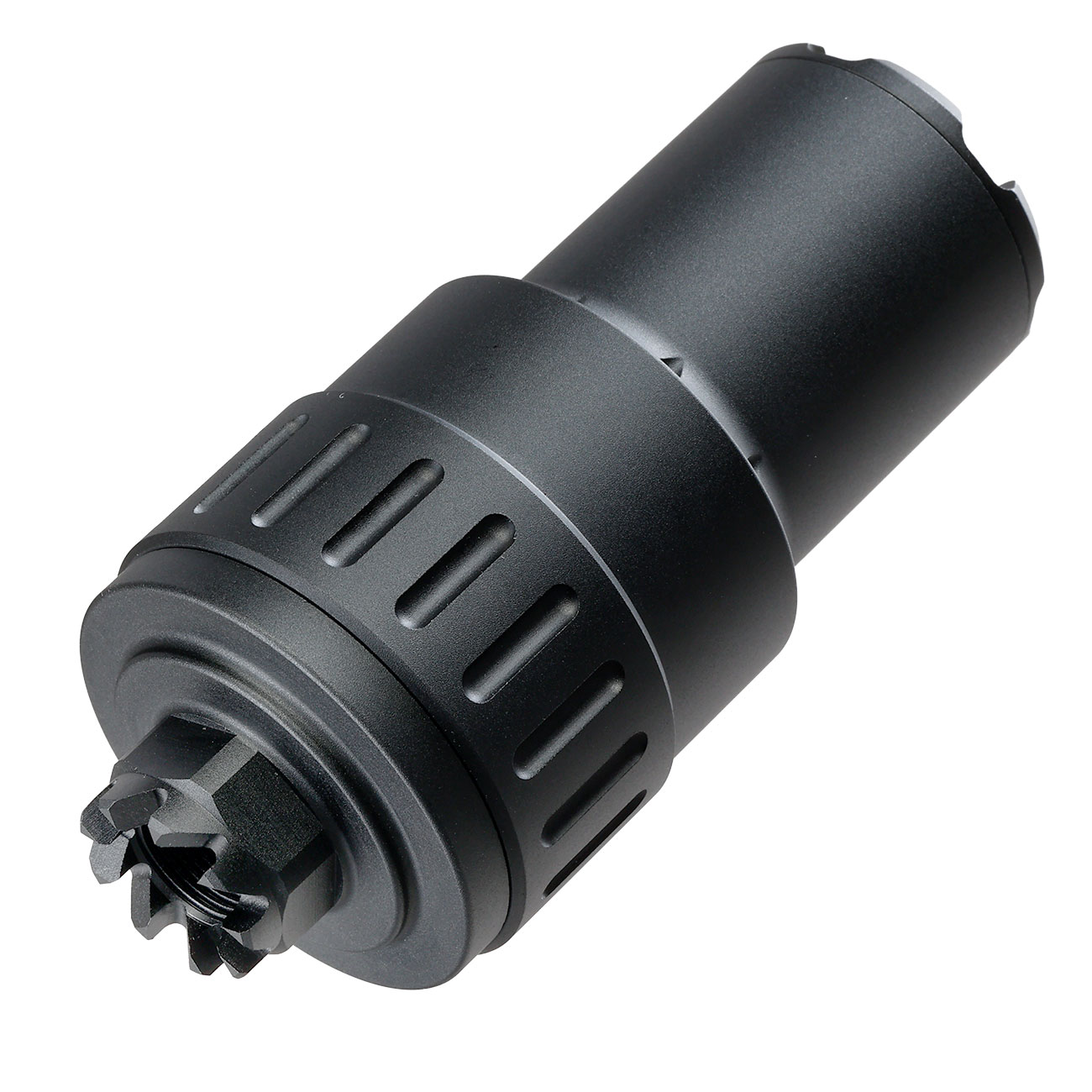 5KU Tactical SF 9x19 CNC Aluminium Flash-Hider 14mm- schwarz Bild 1
