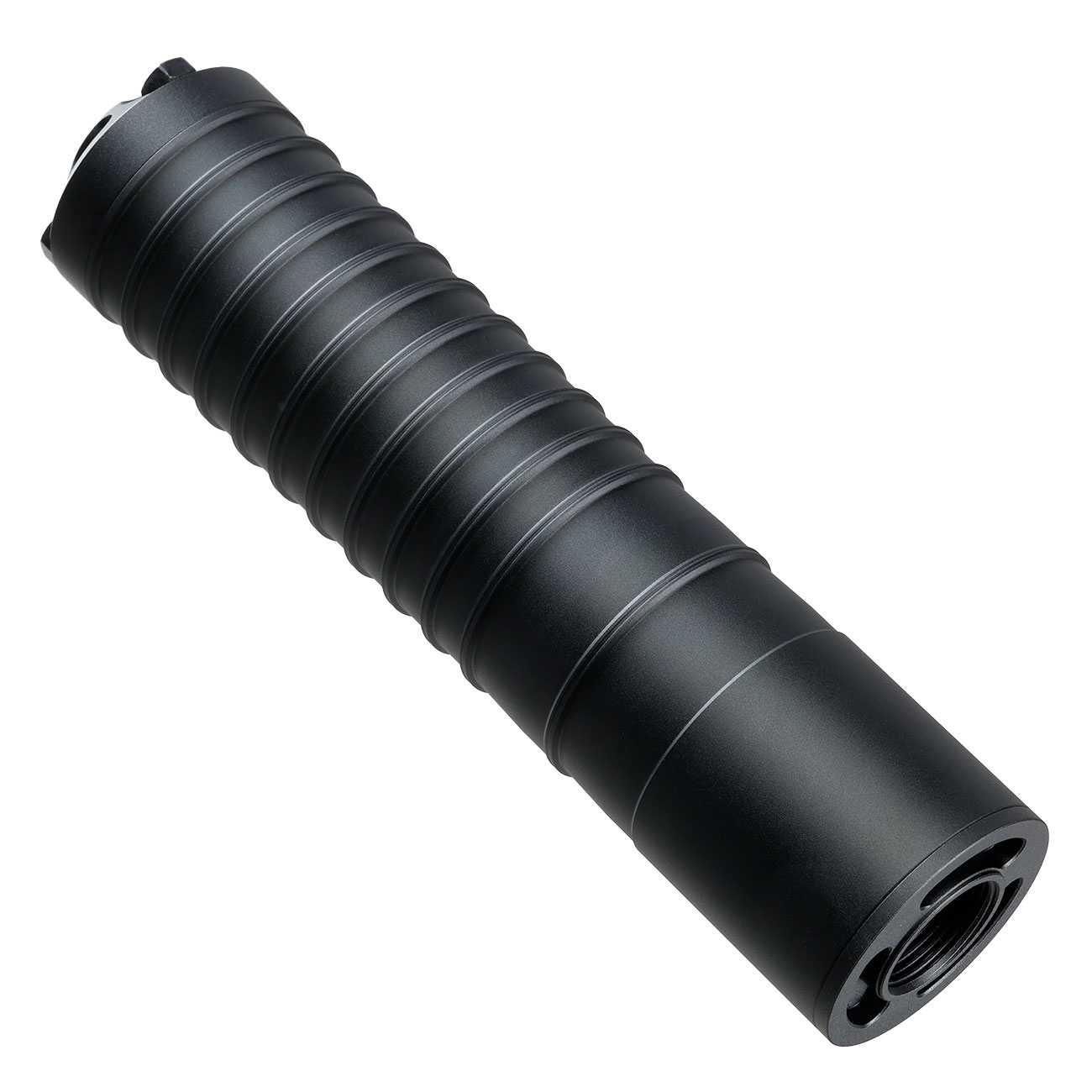 5KU DTKP Type 2 Hexagon Aluminium AK Suppressor 24mm+ schwarz Bild 2