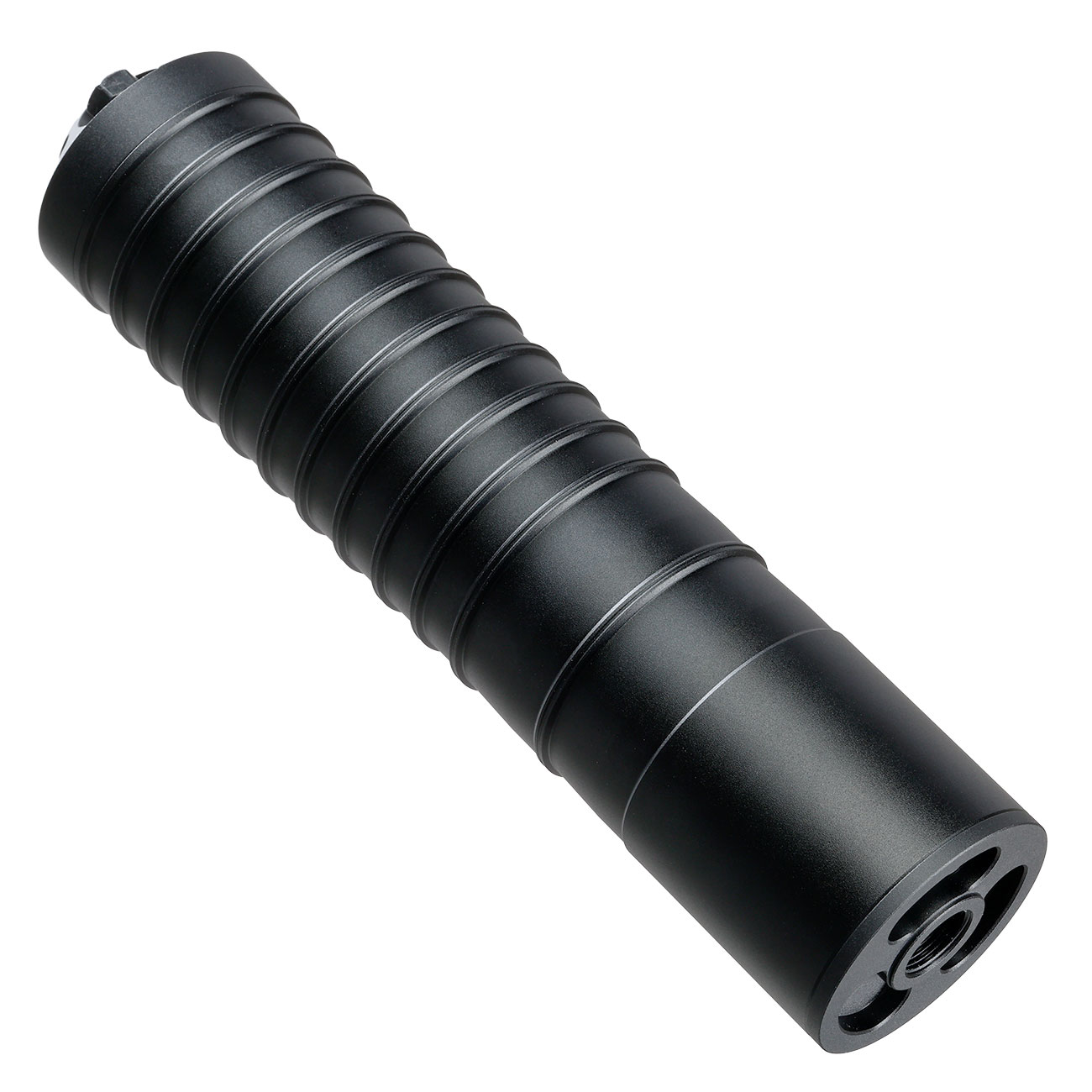 5KU DTKP Type 2 Hexagon Aluminium AK Suppressor 14mm- schwarz Bild 2