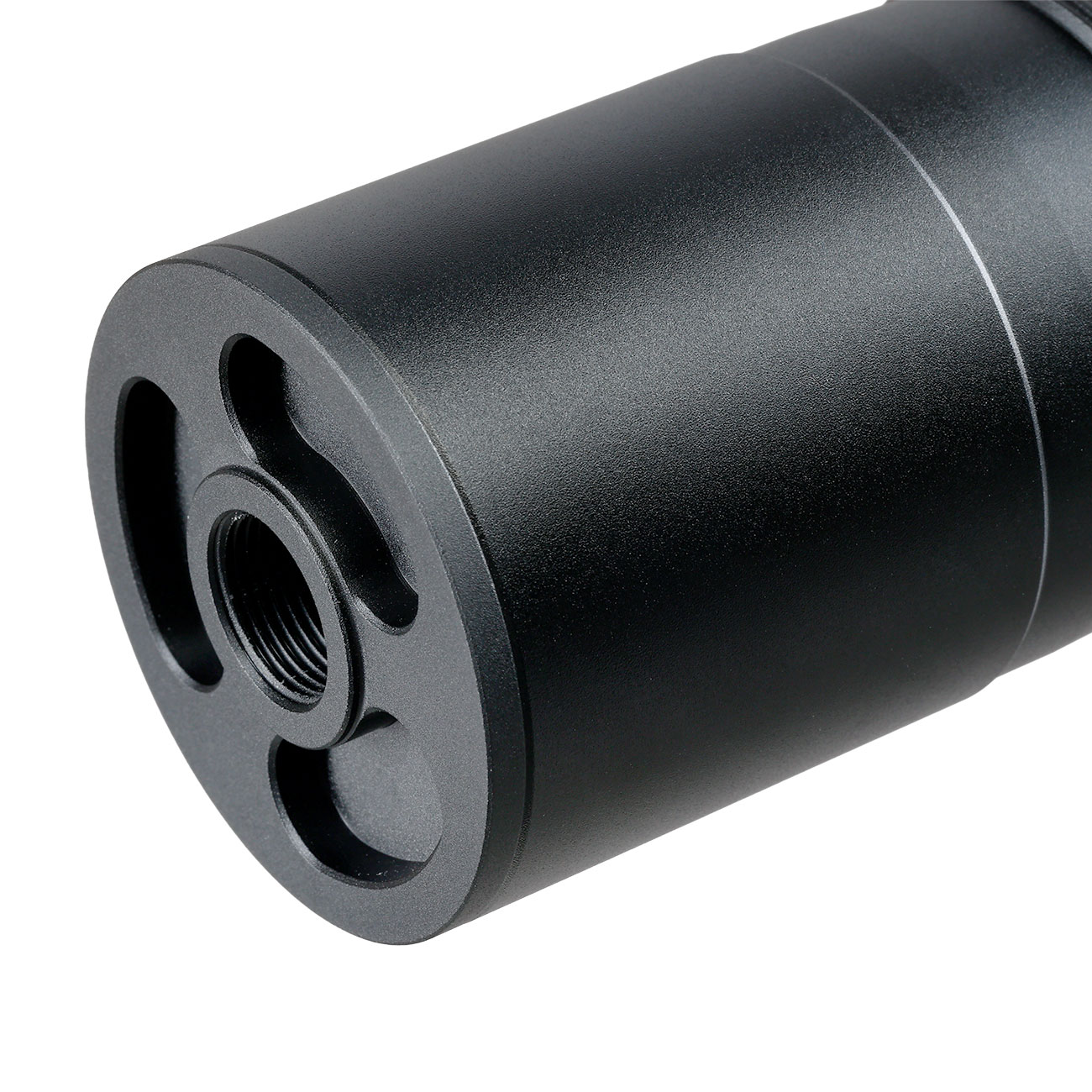 5KU DTKP Type 2 Hexagon Aluminium AK Suppressor 14mm- schwarz Bild 7