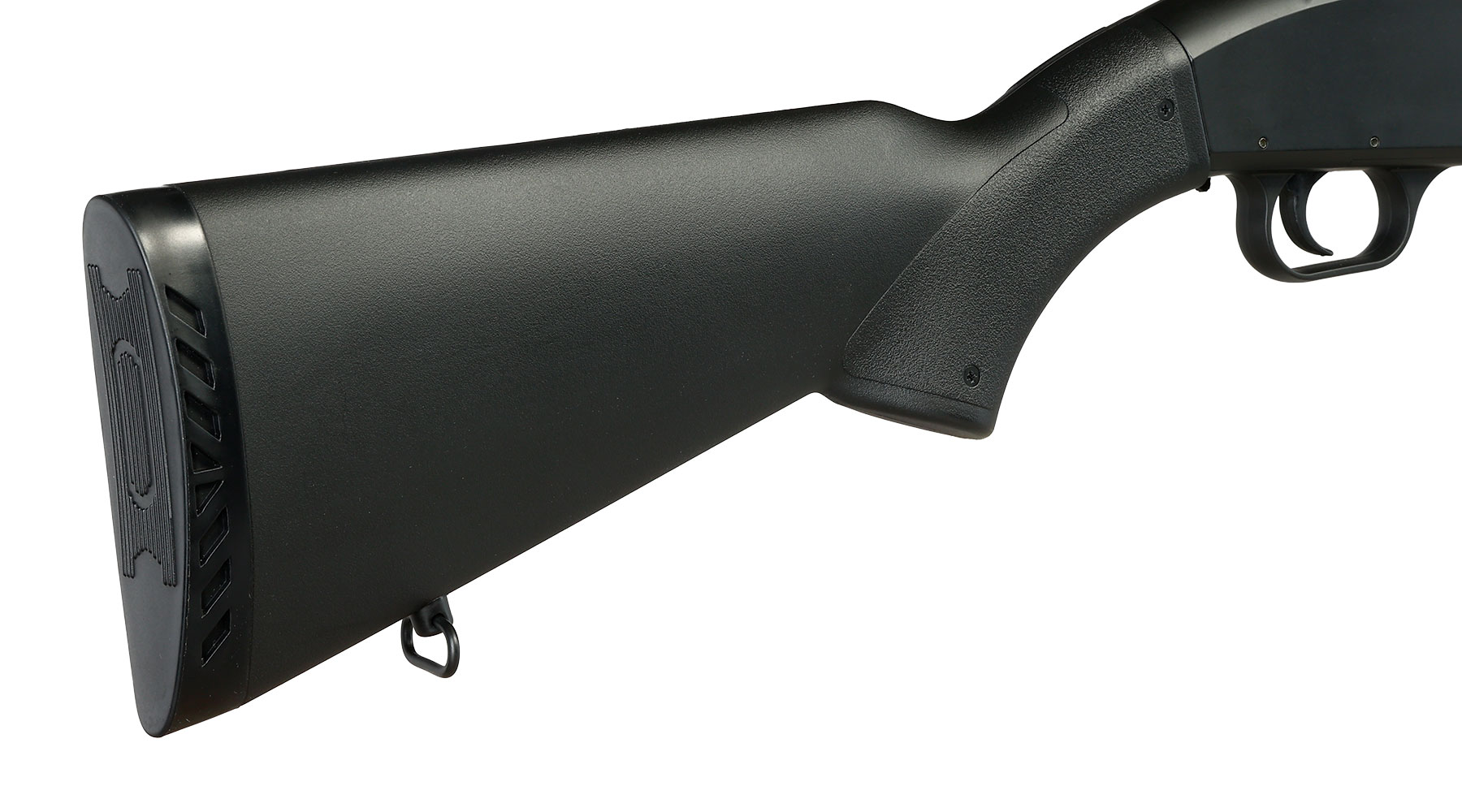 D.E. M500 Combat Shotgun Fixed Stock Version Springer 6mm BB schwarz Bild 9