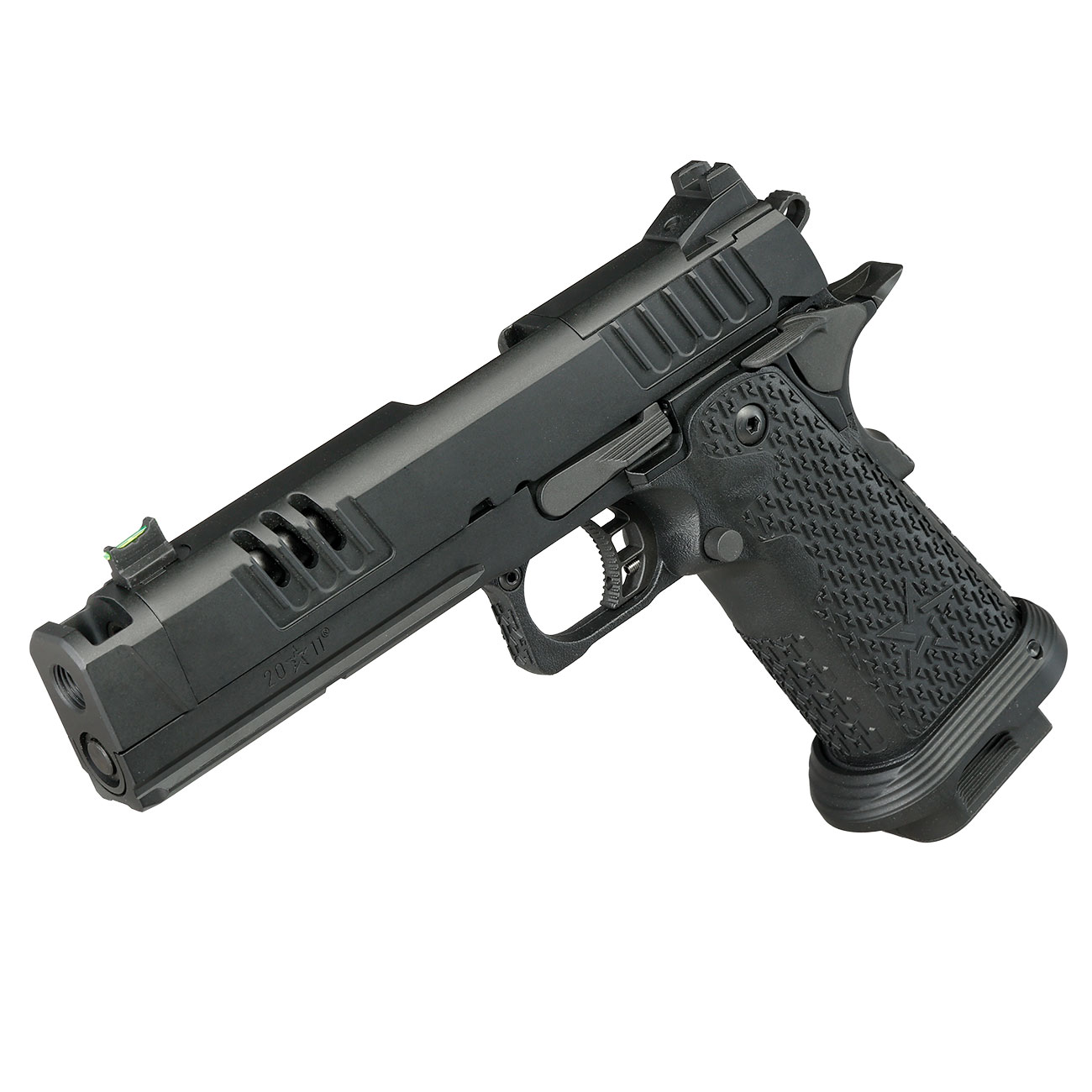 EMG Staccato 2011 XC Comp Vollmetall VIP Grip GBB 6mm BB schwarz Bild 11