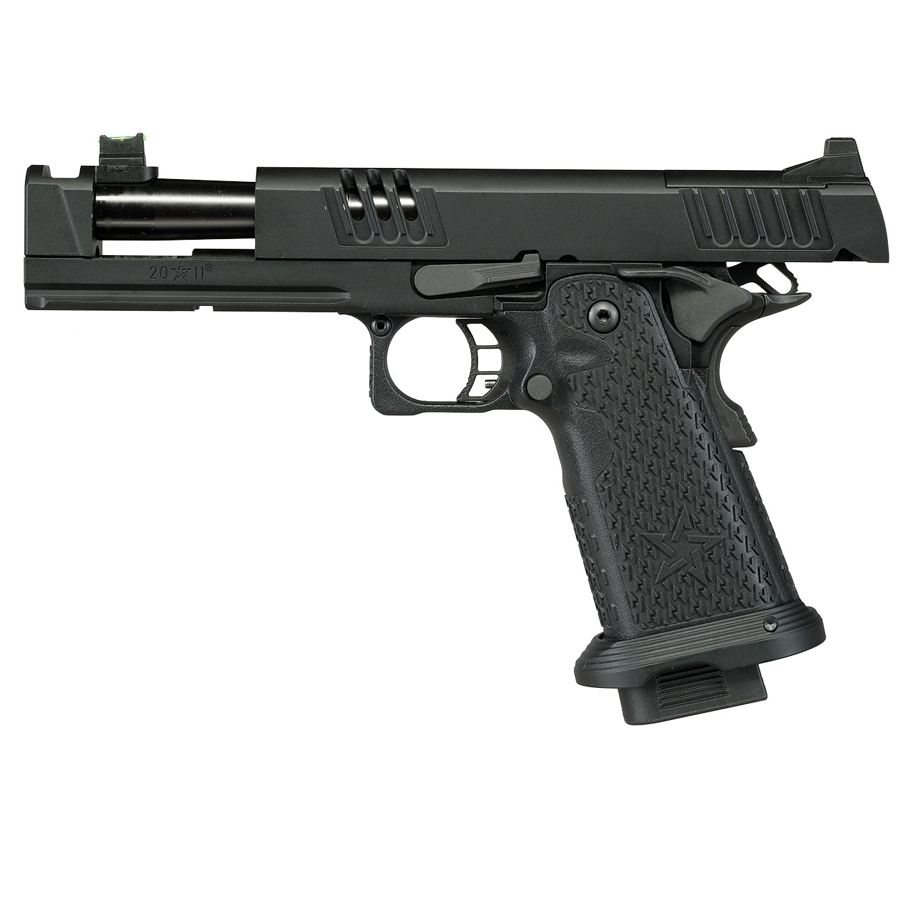 EMG Staccato 2011 XC Comp Vollmetall VIP Grip GBB 6mm BB schwarz Bild 4