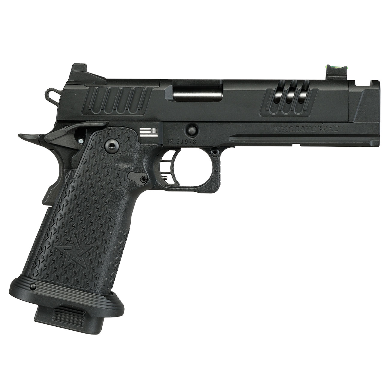 EMG Staccato 2011 XC Comp Vollmetall VIP Grip GBB 6mm BB schwarz Bild 5