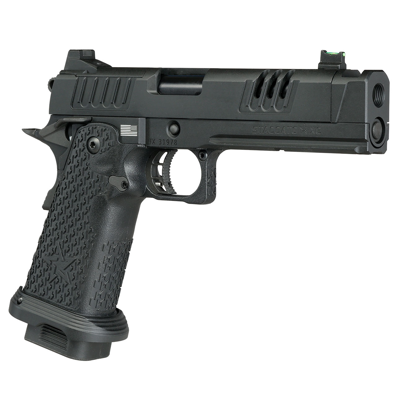 EMG Staccato 2011 XC Comp Vollmetall VIP Grip GBB 6mm BB schwarz Bild 9