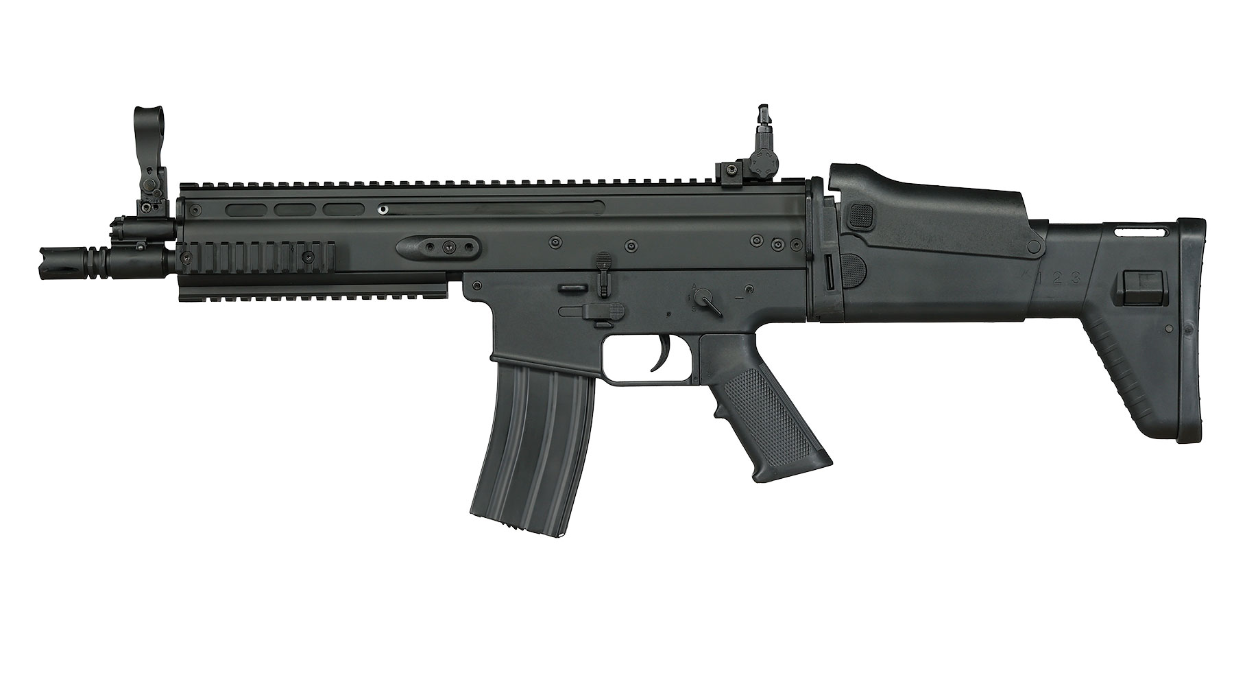 Double Bell Socom-L / MK16 Mod 0 Professional Line S-AEG 6 mm BB schwarz Bild 1