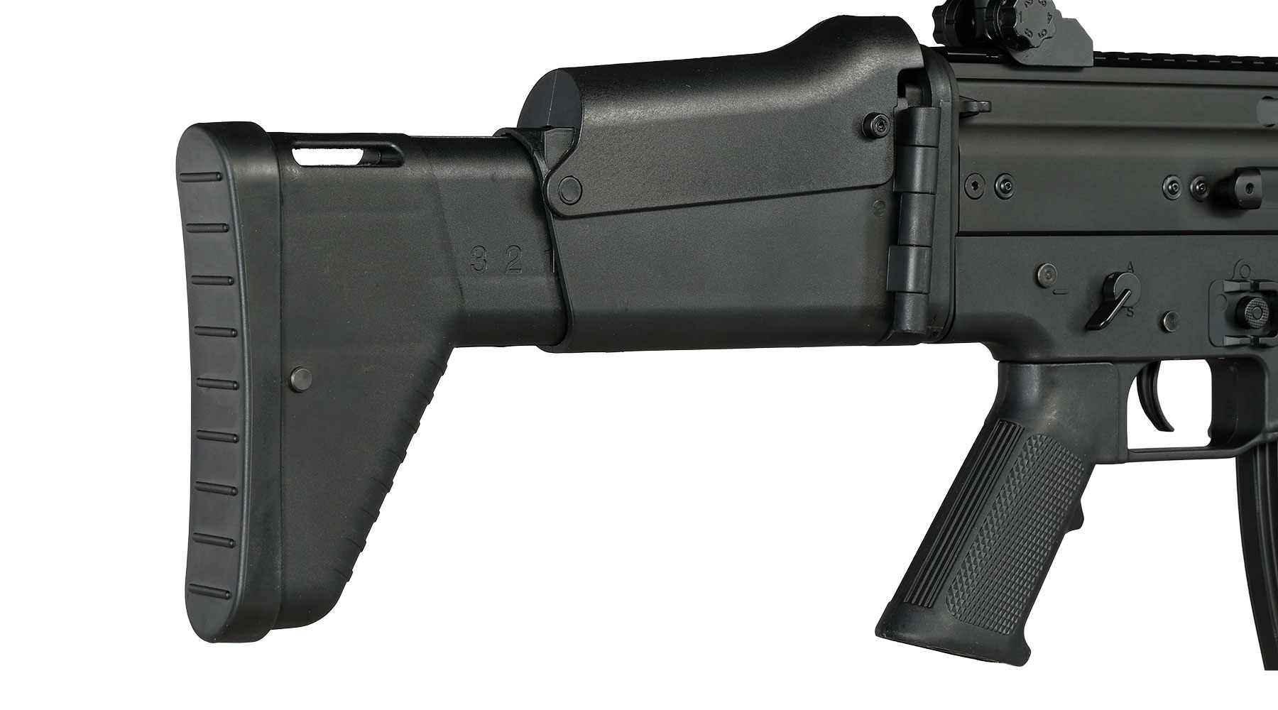 Double Bell Socom-L / MK16 Mod 0 Professional Line S-AEG 6 mm BB schwarz Bild 10