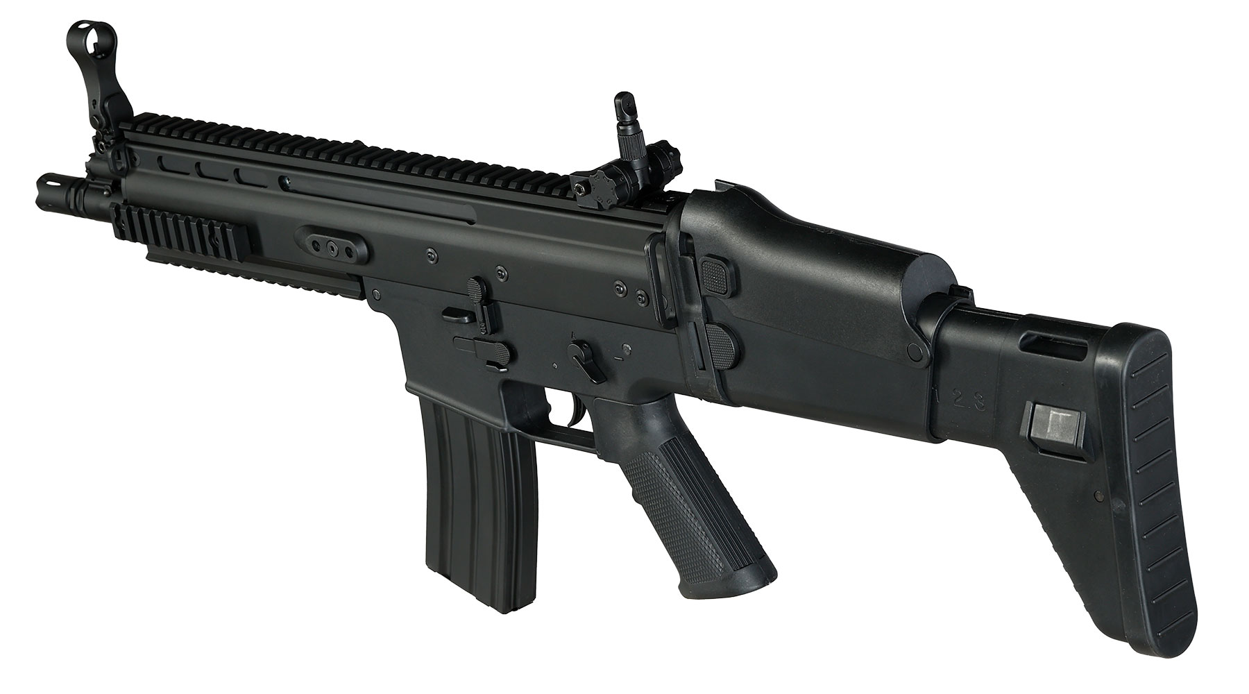 Double Bell Socom-L / MK16 Mod 0 Professional Line S-AEG 6 mm BB schwarz Bild 11