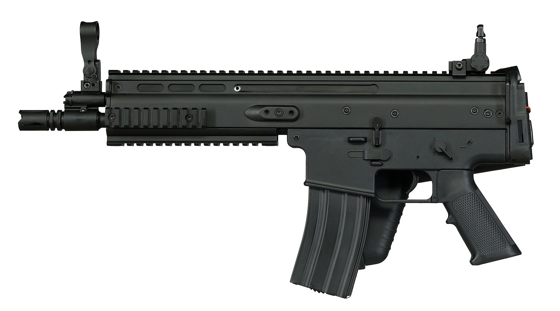 Double Bell Socom-L / MK16 Mod 0 Professional Line S-AEG 6 mm BB schwarz Bild 2