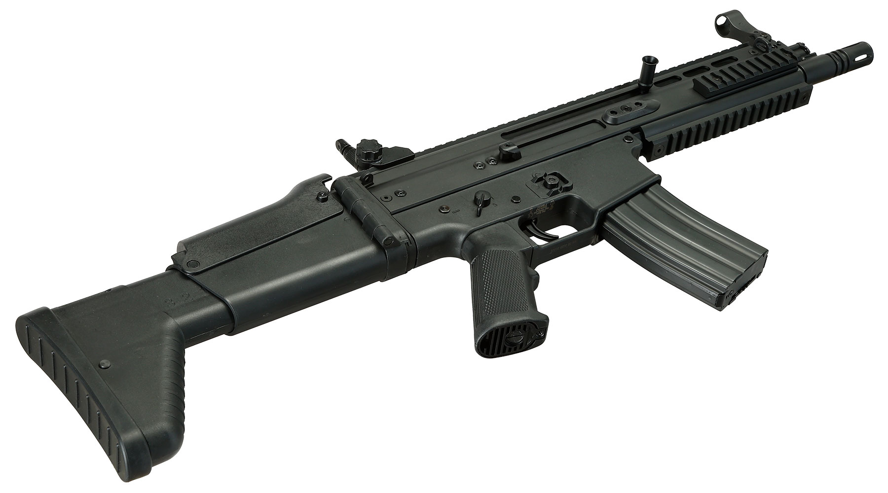 Double Bell Socom-L / MK16 Mod 0 Professional Line S-AEG 6 mm BB schwarz Bild 6