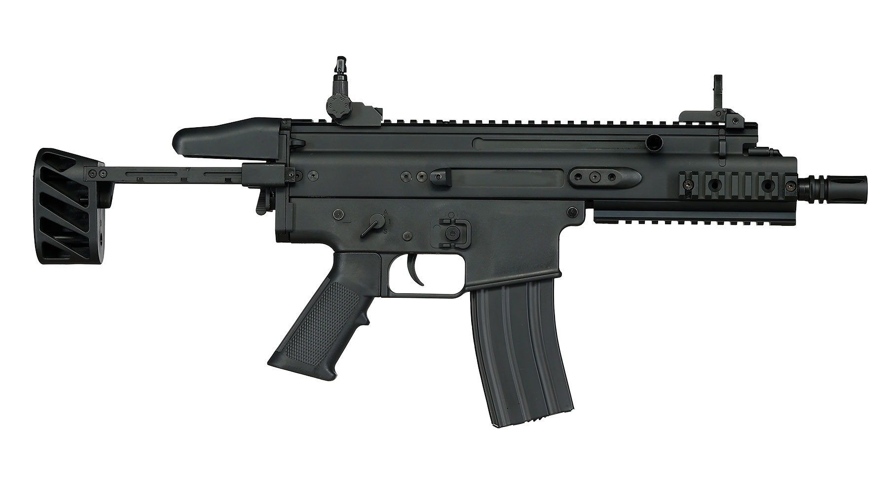 Double Bell Socom-SC Professional Line S-AEG 6 mm BB schwarz Bild 3