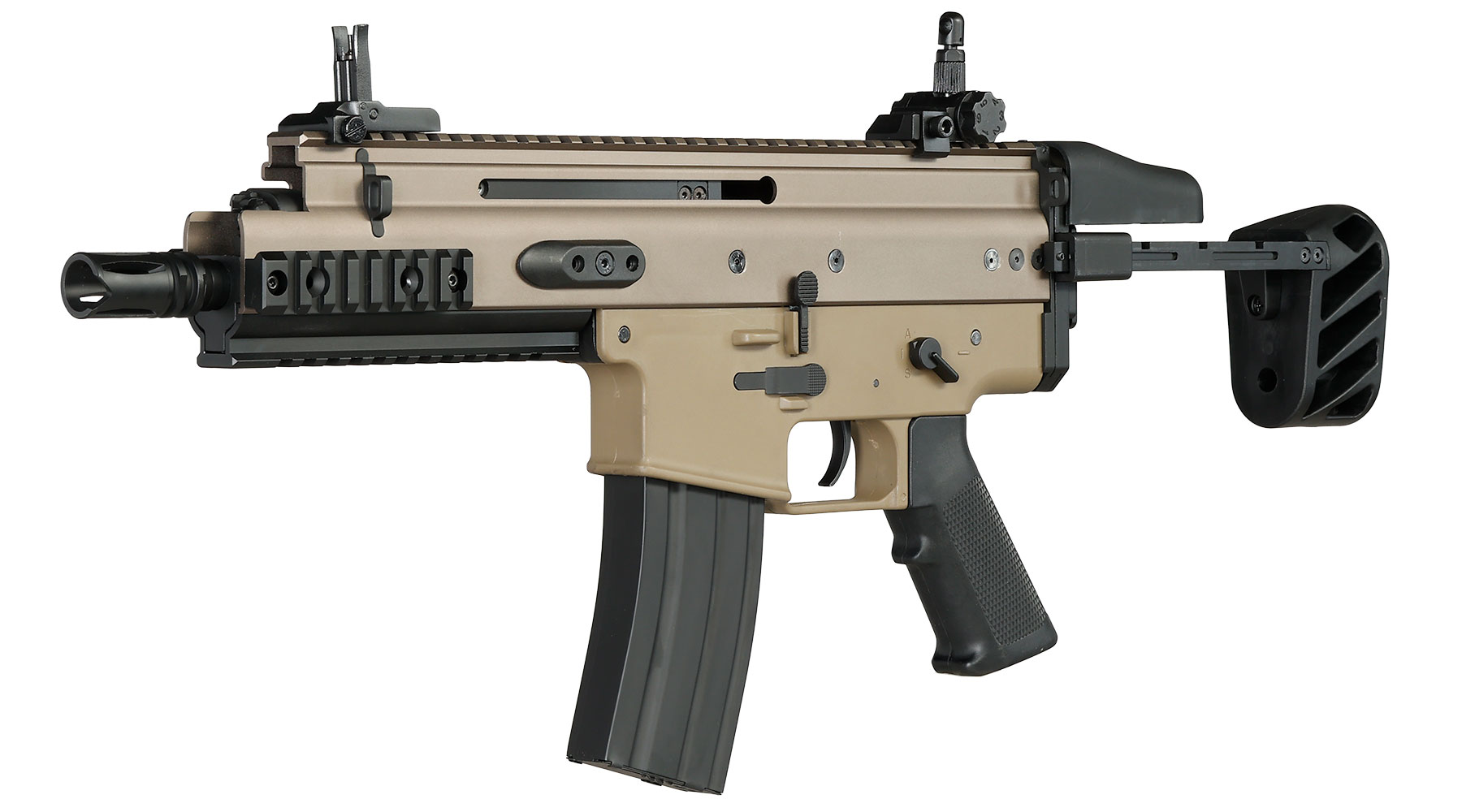 Double Bell Socom-SC Professional Line S-AEG 6 mm BB tan
