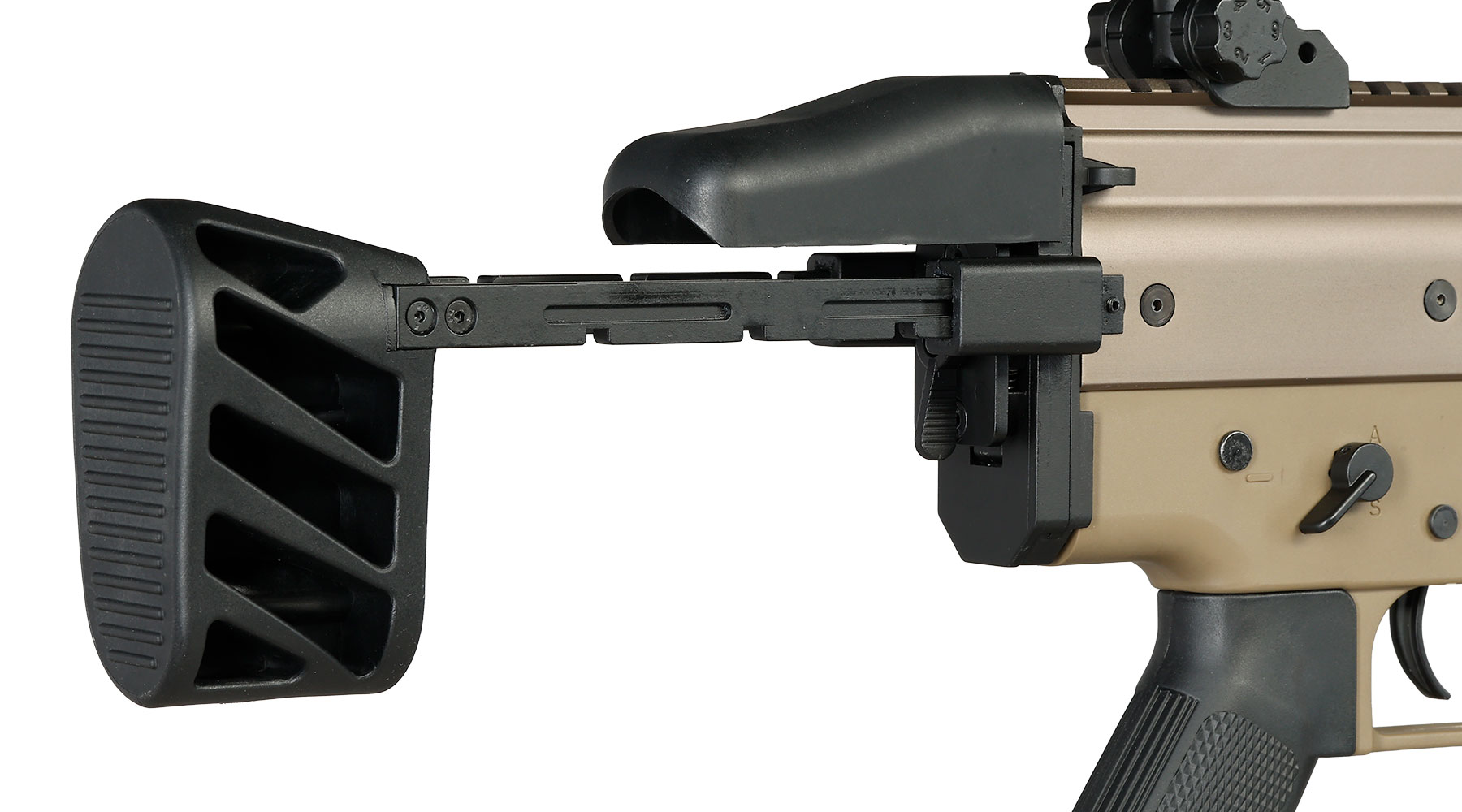 Double Bell Socom-SC Professional Line S-AEG 6 mm BB tan Bild 10