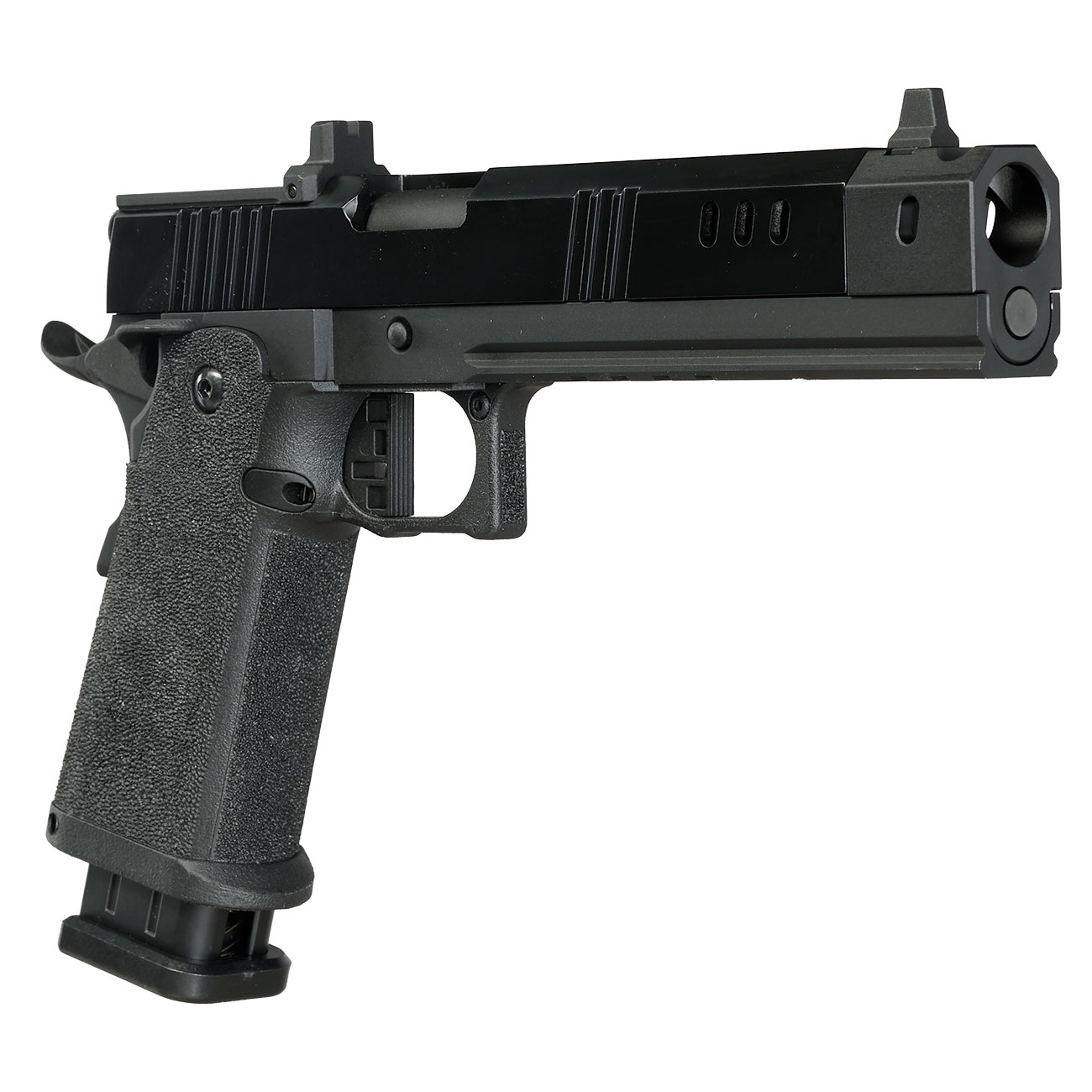 Modify Hi-Capa 6 Tyrant 2011 Prime Max Vollmetall GBB 6mm BB schwarz Bild 9