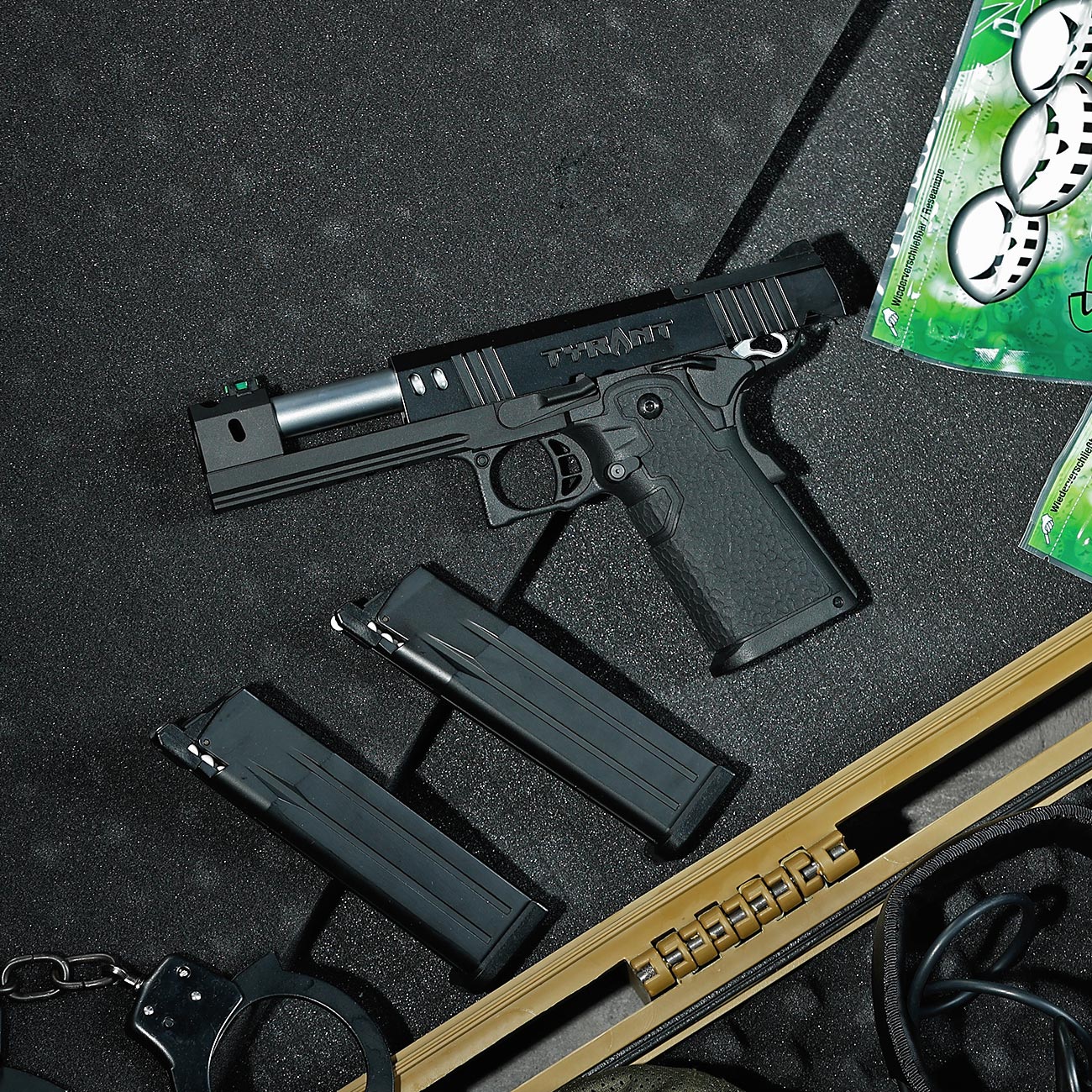 Modify Hi-Capa 5.1 Tyrant 2011 Full Size Vollmetall GBB 6mm BB schwarz Bild 1