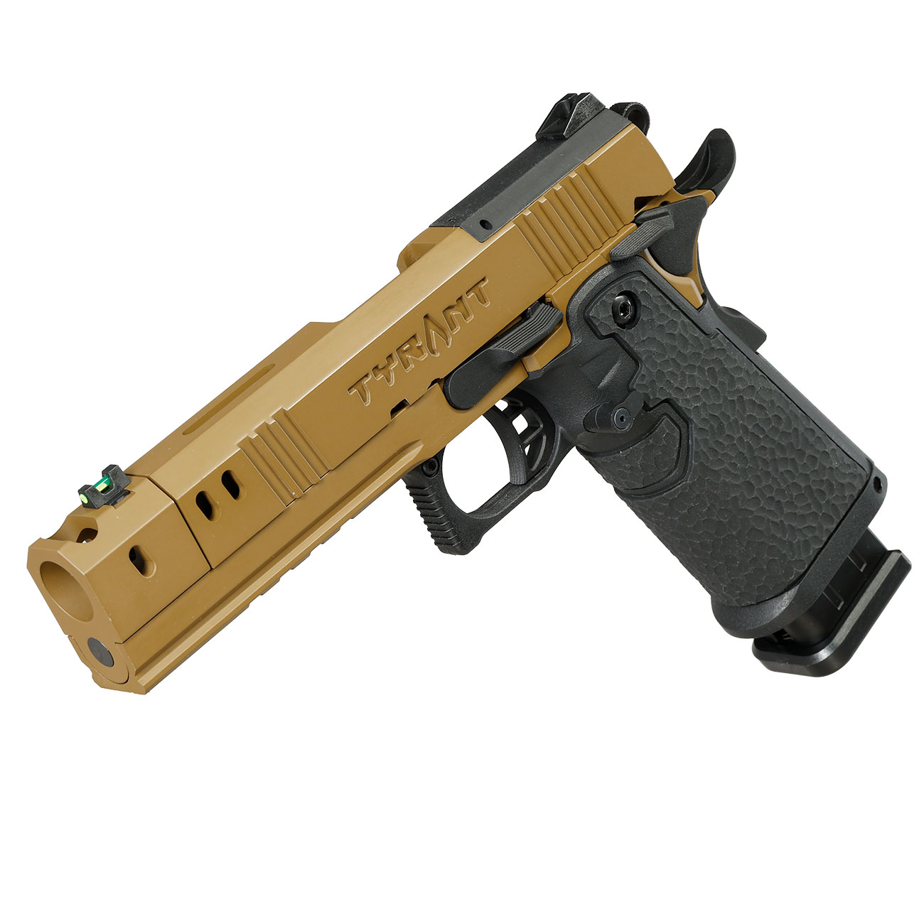 Modify Hi-Capa 5.1 Tyrant 2011 Full Size Vollmetall GBB 6mm BB Flat Dark Earth Bild 10