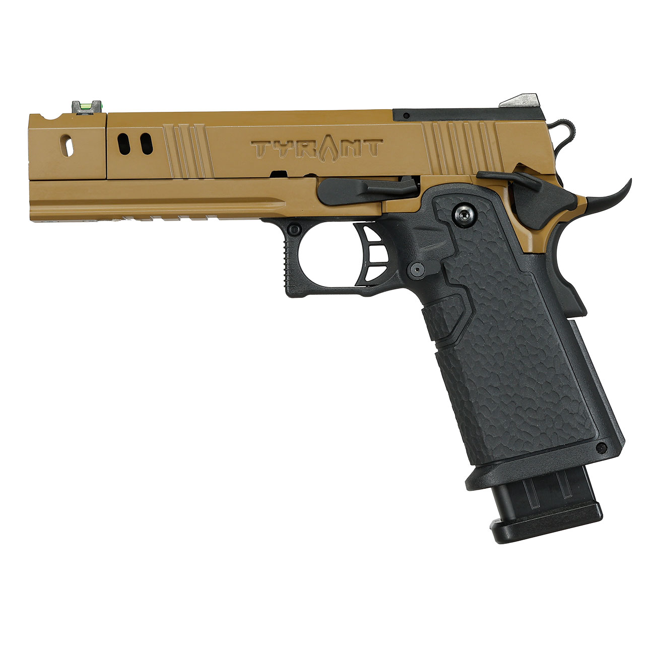 Modify Hi-Capa 5.1 Tyrant 2011 Full Size Vollmetall GBB 6mm BB Flat Dark Earth Bild 2