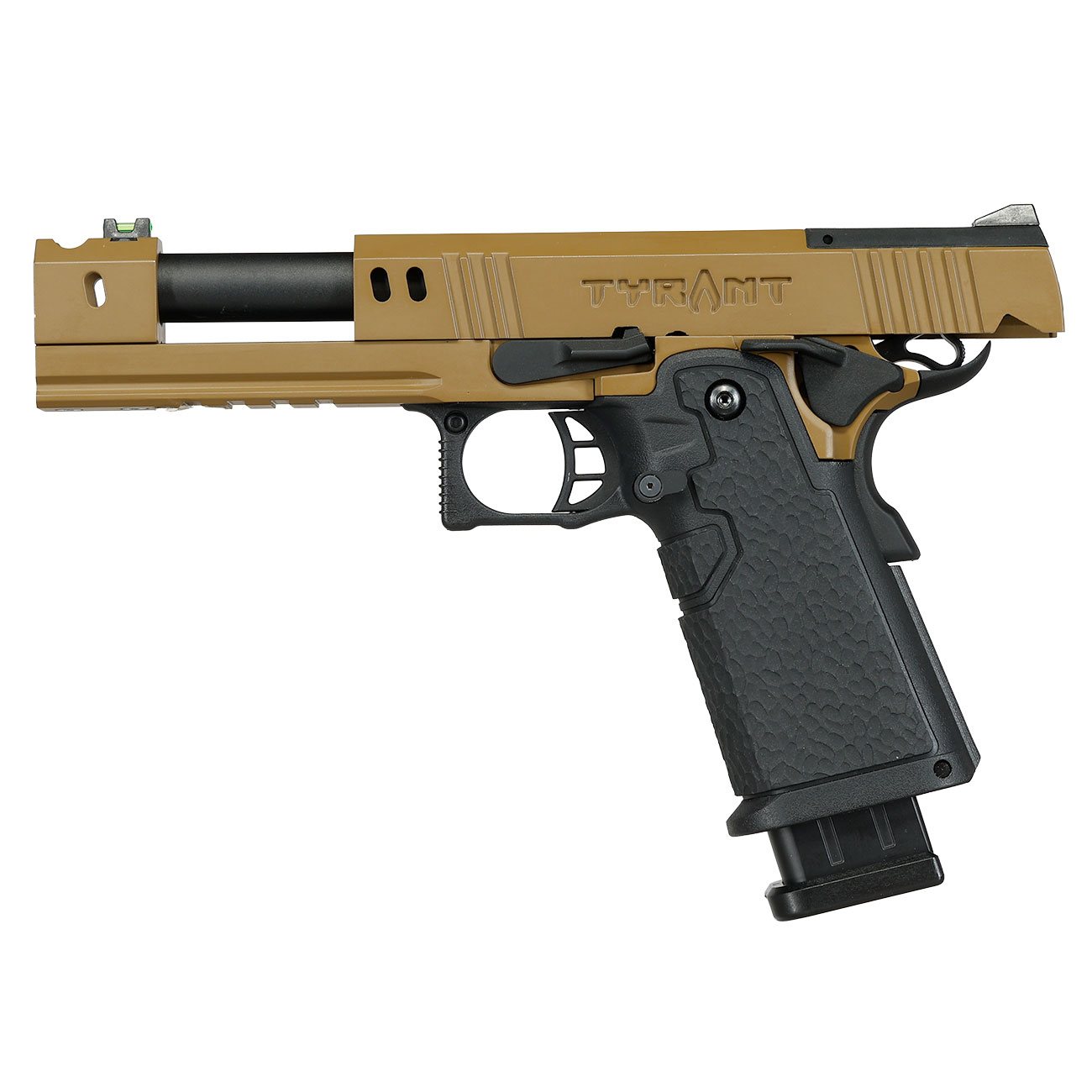 Modify Hi-Capa 5.1 Tyrant 2011 Full Size Vollmetall GBB 6mm BB Flat Dark Earth Bild 4
