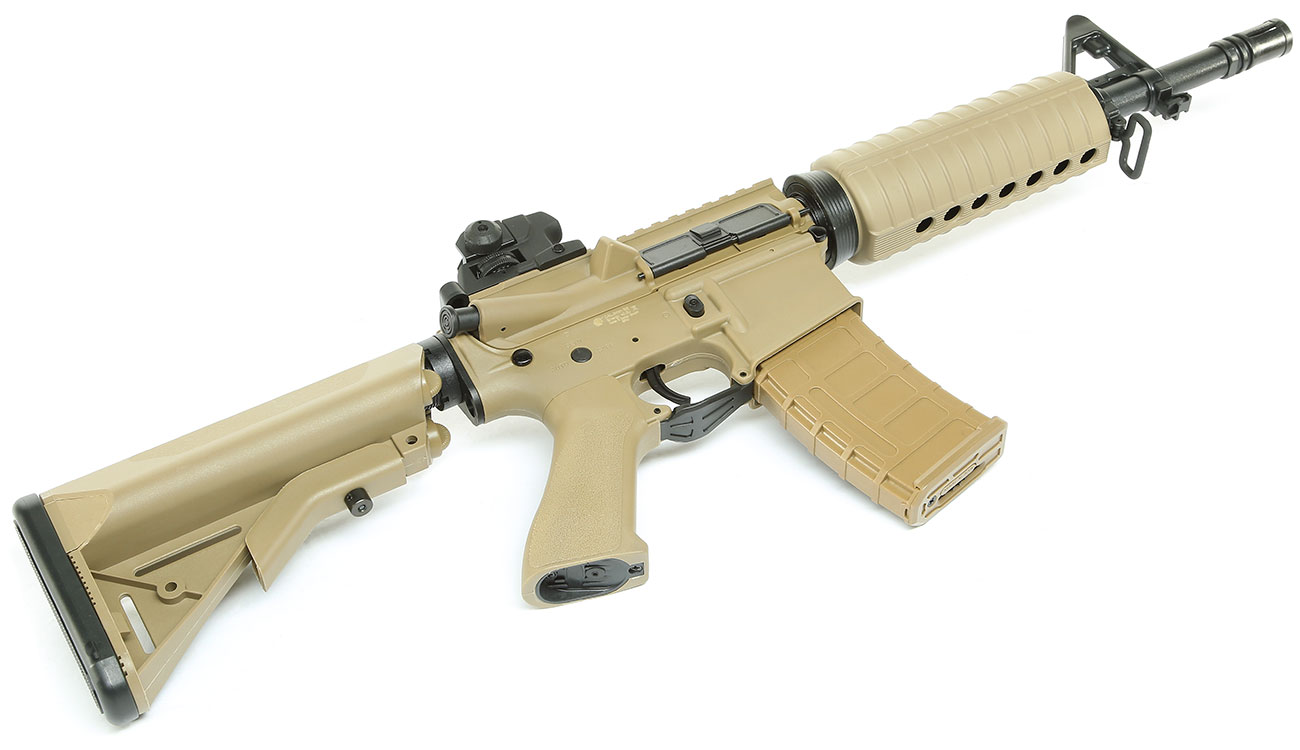 SRC SR4-PE Light Sport Series AEG 6mm BB Desert Tan Bild 4