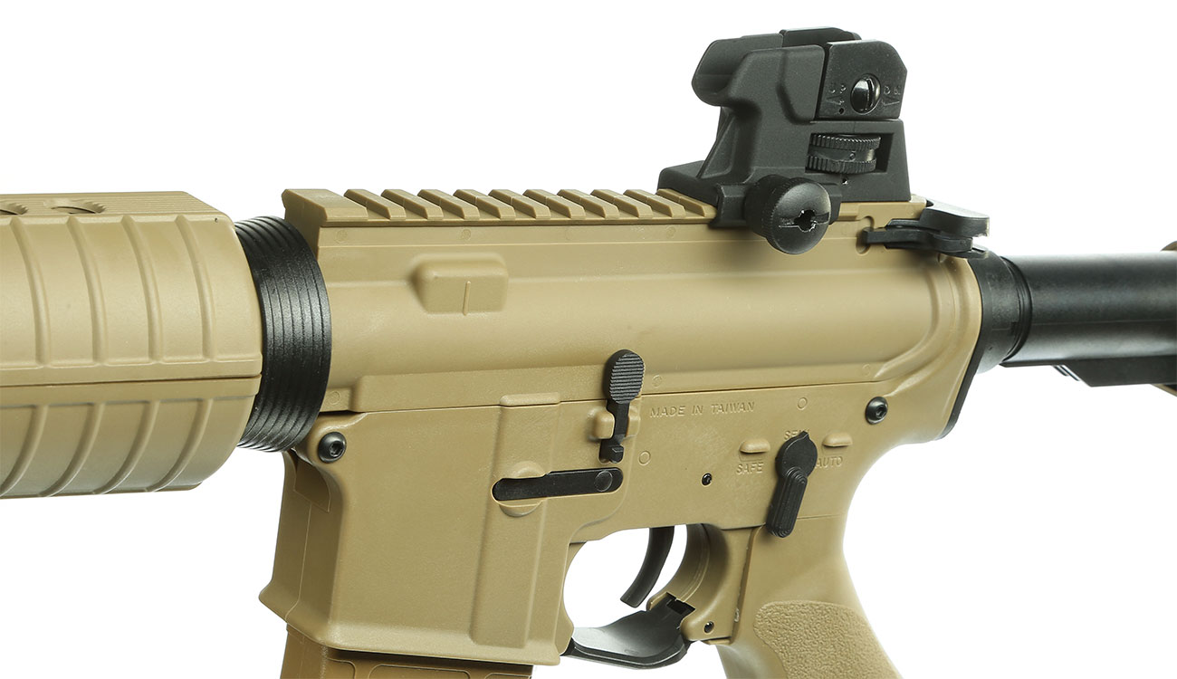 SRC SR4-PE Light Sport Series AEG 6mm BB Desert Tan Bild 7