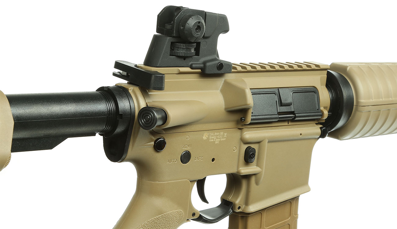 SRC SR4-PE Light Sport Series AEG 6mm BB Desert Tan Bild 8