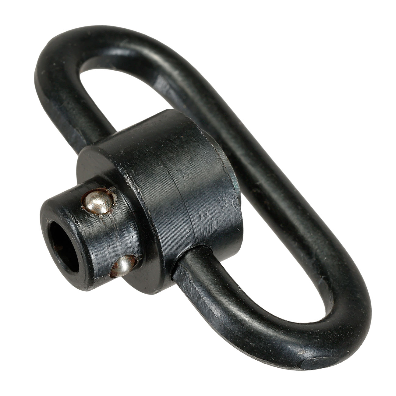 Double Bell QD Stahl Riemenhalterung Standard schwarz Bild 1