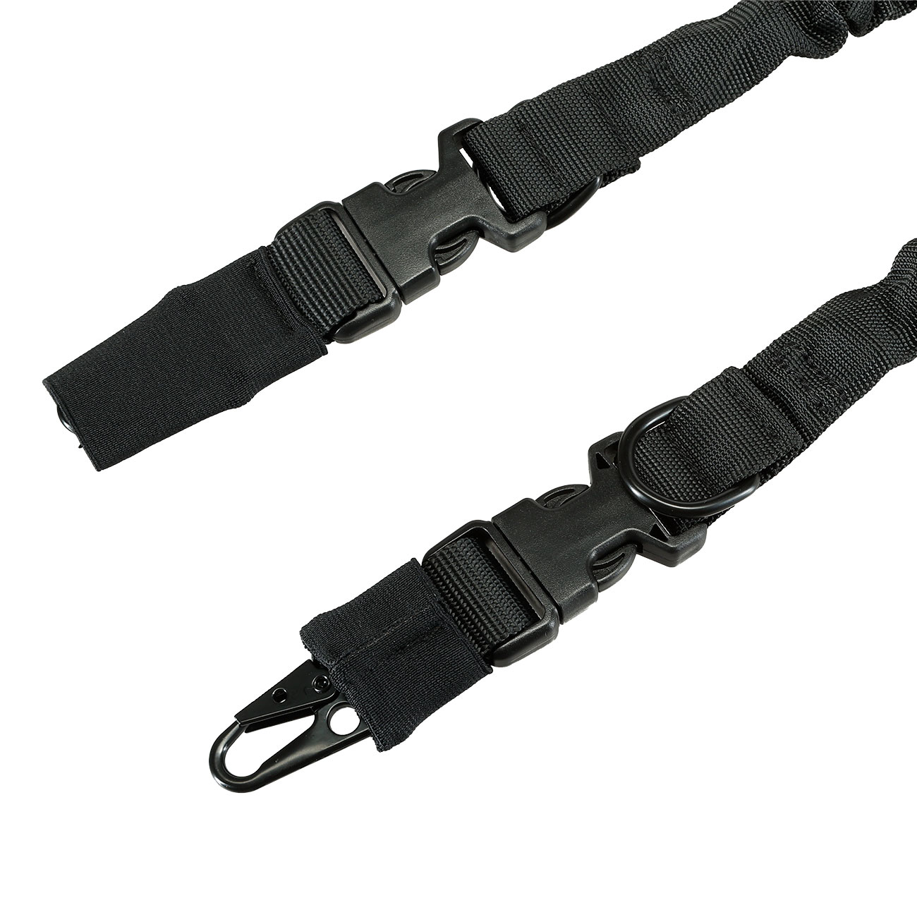 Romantac 2-Punkt Tragegurt Dual Bungee Universal Tactical Heavy Duty Version schwarz Bild 2