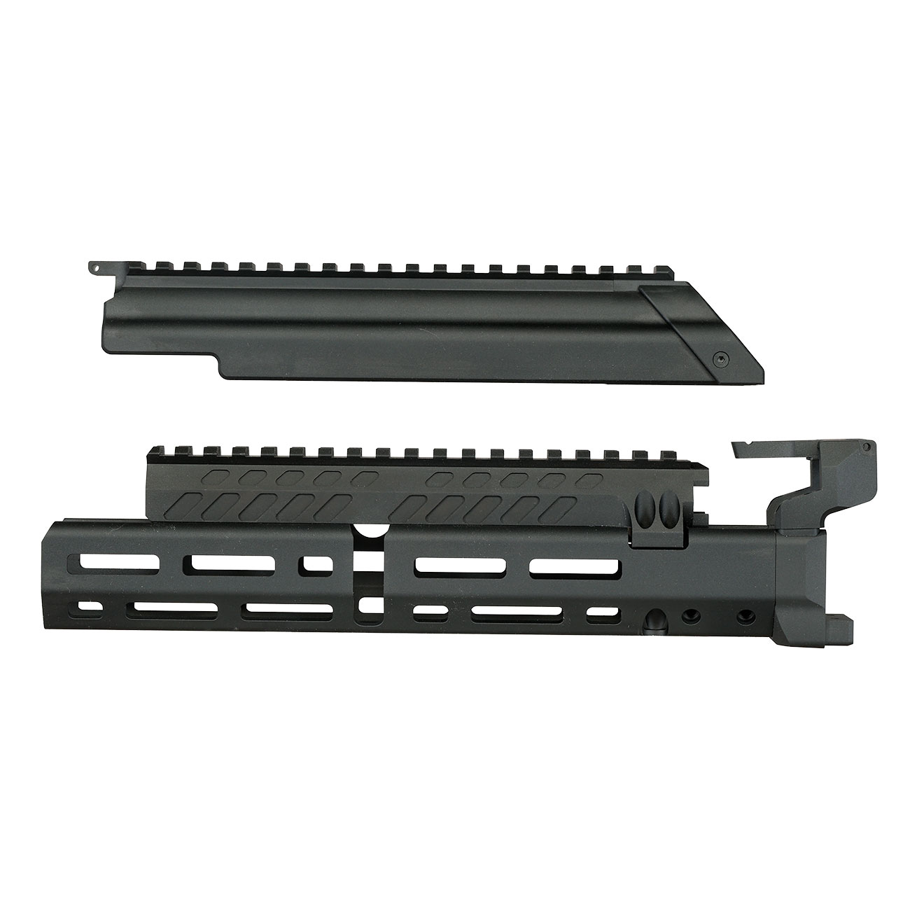 VFC AK74 CNC Aluminium Tactical Conversion Kit 10 Zoll Version f. VFC AK74M GBB Gewehre schwarz Bild 1