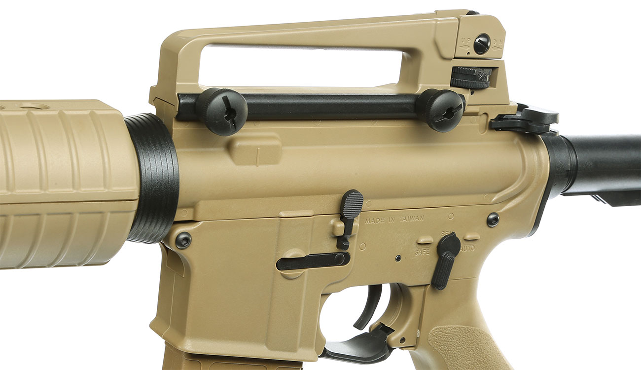 SRC SR4-PB Light Sport Series AEG 6mm BB Desert Tan Bild 1