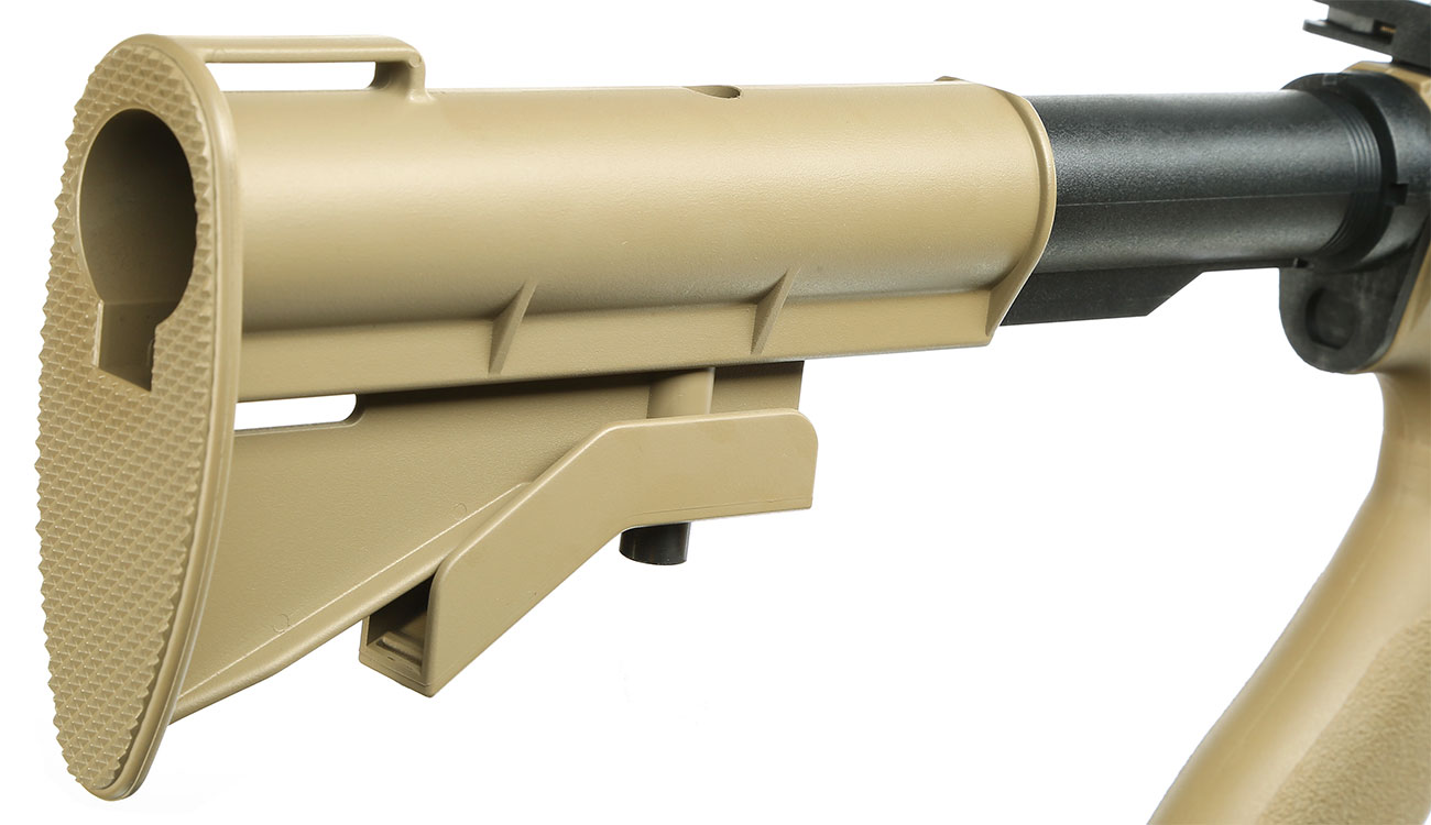 SRC SR4-PB Light Sport Series AEG 6mm BB Desert Tan Bild 1