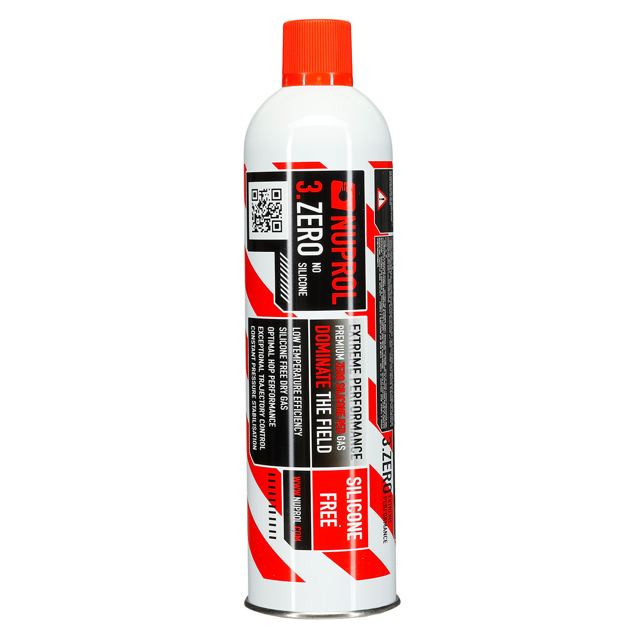 Nuprol 3.Zero Extreme Performance Premium Red Airsoft Gas 420ml - Silikonfrei