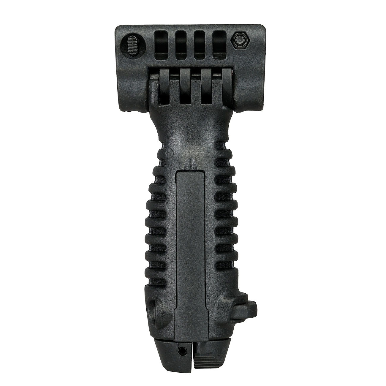 Nuprol Heavy Duty Tactical Bipod Frontgriff mit integriertem Zweibein f. 20 - 22 mm Schienen schwarz Bild 4