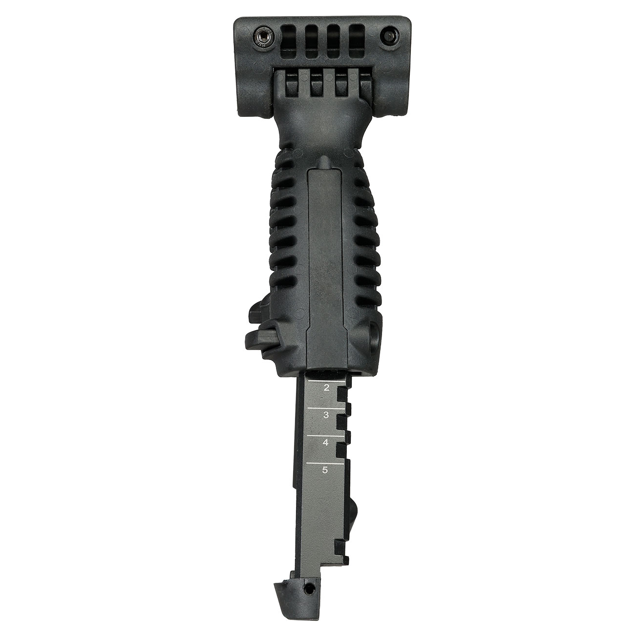Nuprol Heavy Duty Tactical Bipod Frontgriff mit integriertem Zweibein f. 20 - 22 mm Schienen schwarz Bild 7