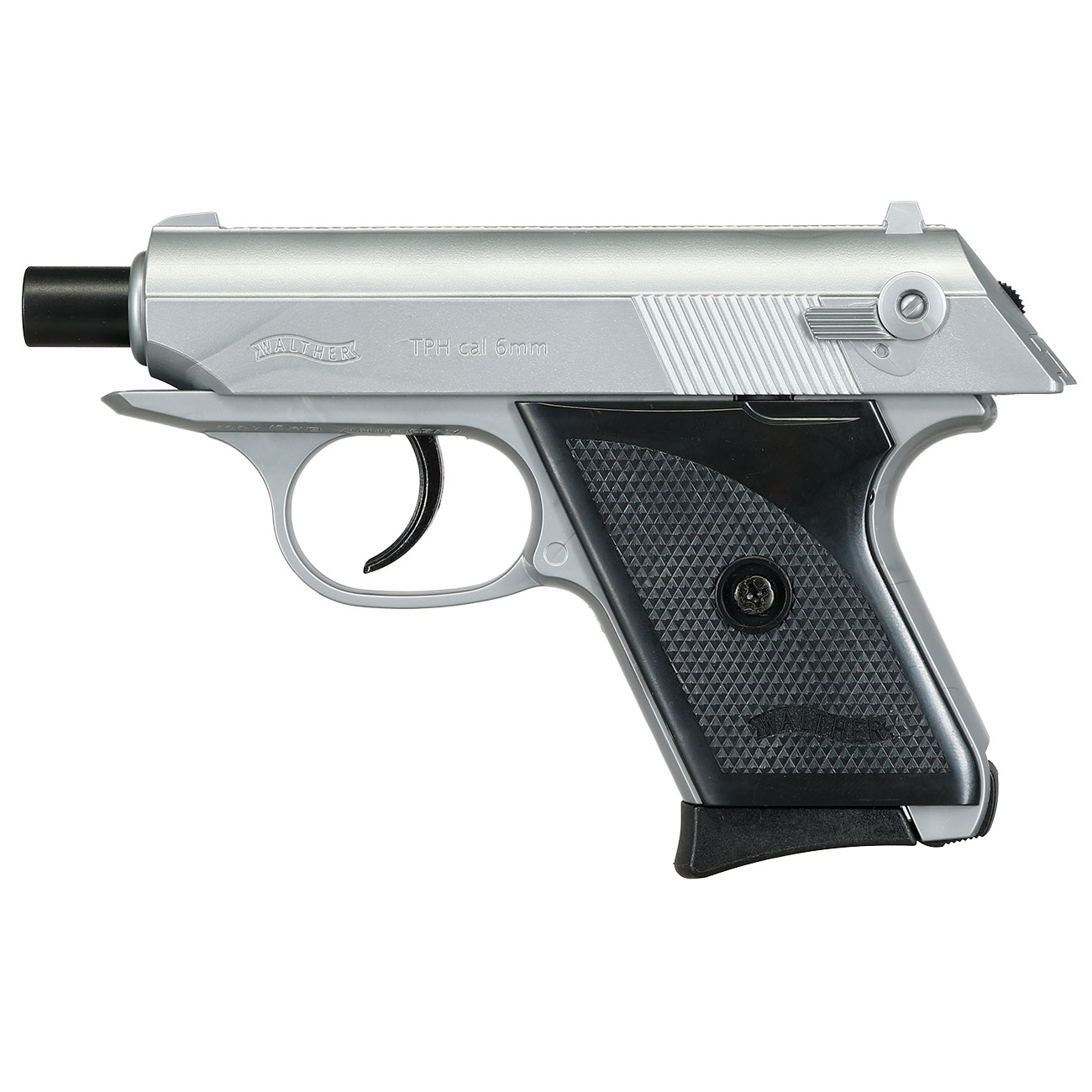 Walther TPH Springer 6mm BB Stainless Look - Twin Pack mit 2 Pistolen Bild 4