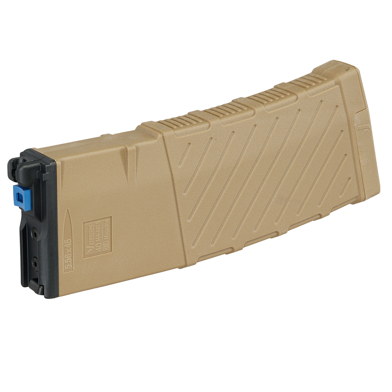 Vorsk M4 GBB VM Polymer Magazin Low-Cap 40 Schuss f. M4 / M16 MWS GBB Gewehre tan - Softairgas Version