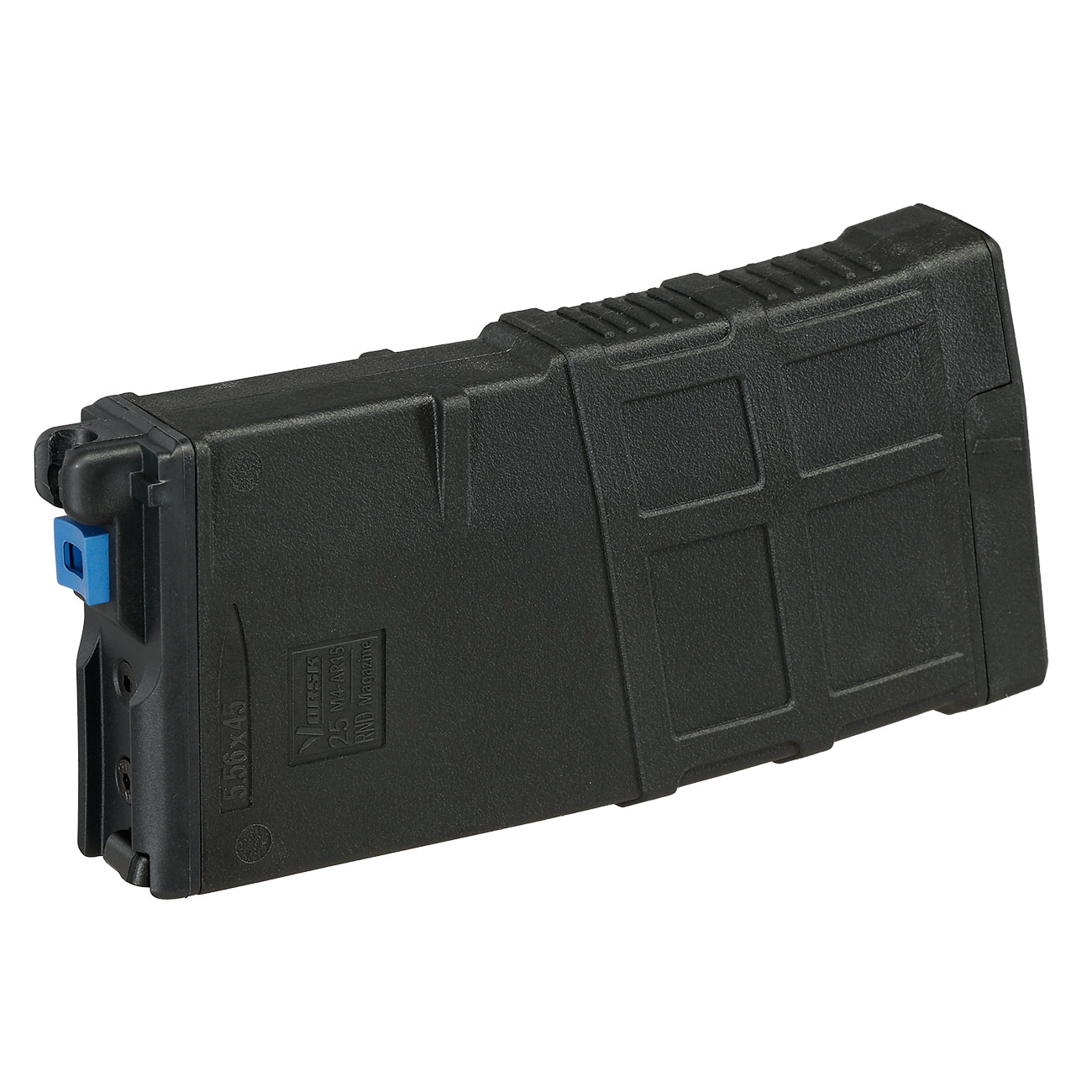 Vorsk M4 GBB VP Polymer Magazin Low-Cap 25 Schuss f. M4 / M16 MWS GBB Gewehre schwarz - Softairgas Version Bild 1