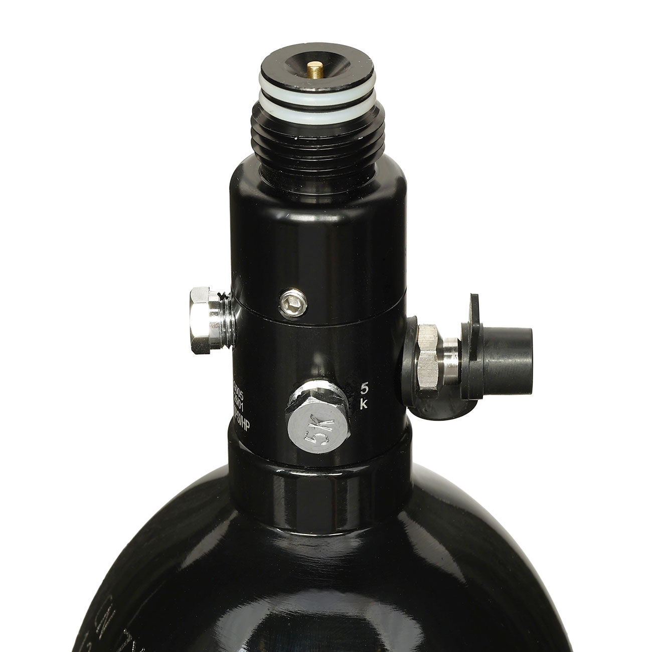Nuprol 0,8L / 48ci HPA Tank mit Regulator 3000 PSI / 800 PSI schwarz Bild 4