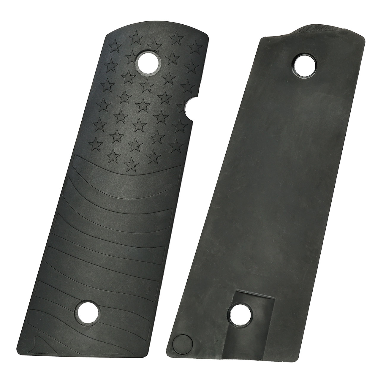 MadBull Flag Pattern Griffschalen f. KJW / Wei-ETech / Socom Gear 1911 Pistolen schwarz Bild 3