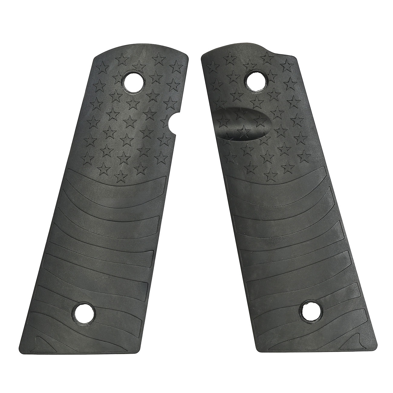Strike Industries M1911 PX-10 Flag Pattern Griffschalen f. KJW / Wei-ETech 1911 GBB Pistolen schwarz Bild 2