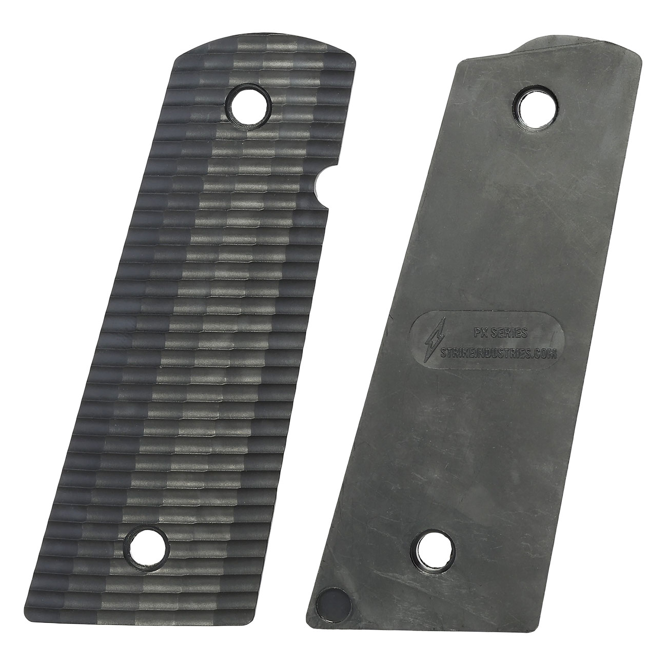 Strike Industries M1911 PX-12 Streamline Griffschalen f. KJW / Wei-ETech 1911 GBB Pistolen schwarz Bild 3