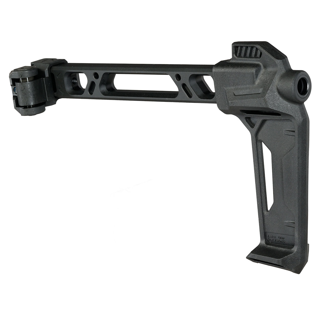 Strike Industries Single Folding Adapter Schaft mit FSA Stabilisator f. 20 - 22 mm Schienen schwarz Bild 4