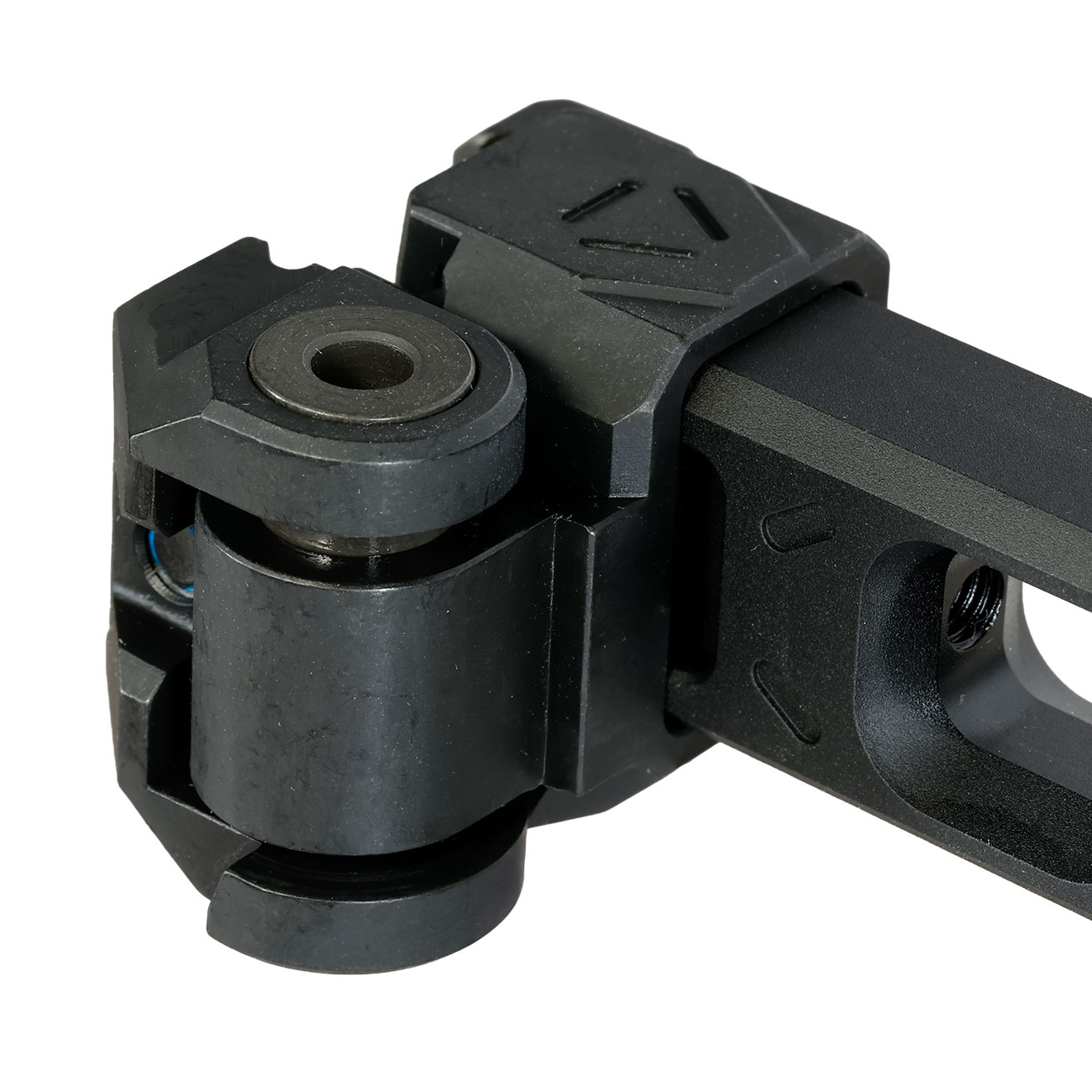 Strike Industries Single Folding Adapter Schaft mit FSA Stabilisator f. 20 - 22 mm Schienen schwarz Bild 8
