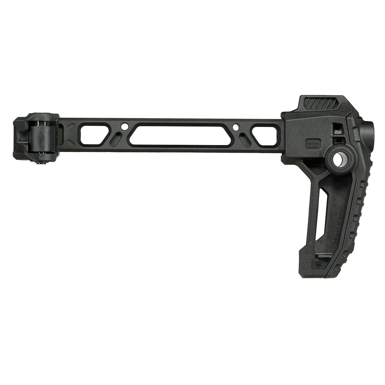 Strike Industries Single Folding Adapter Schaft mit FSA Schaftkappe f. 20 - 22 mm Schienen schwarz Bild 1