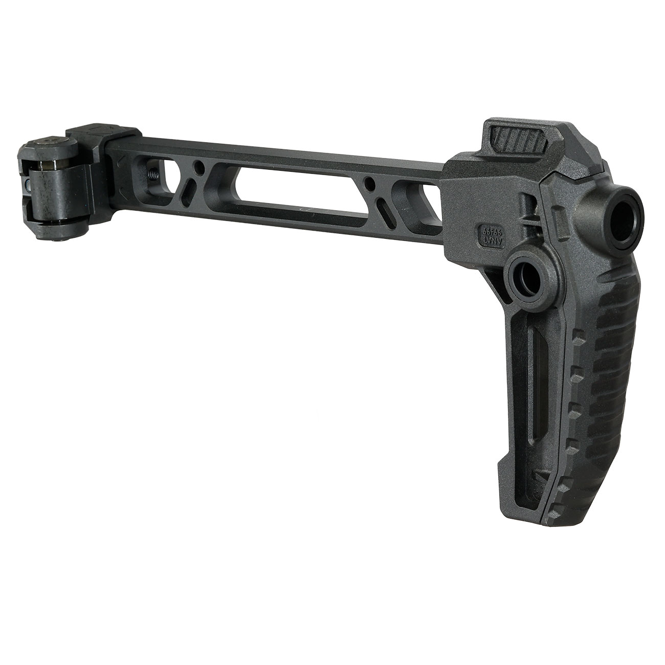 Strike Industries Single Folding Adapter Schaft mit FSA Schaftkappe f. 20 - 22 mm Schienen schwarz Bild 4