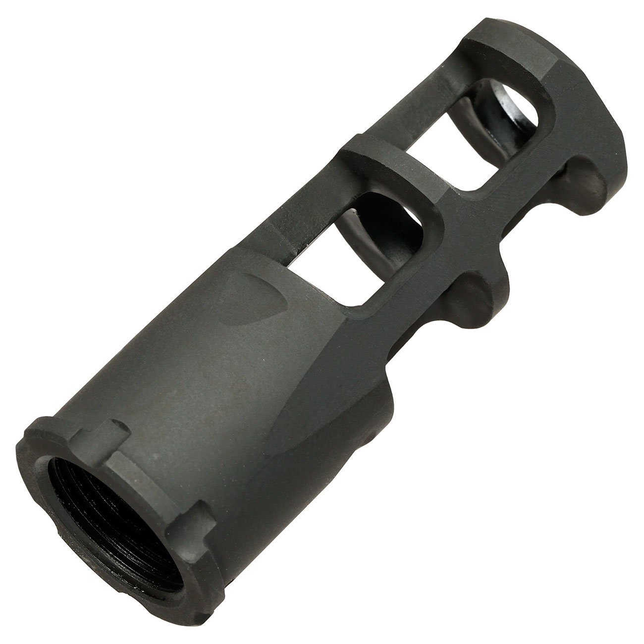 Strike Industries / XLogic AK Ghost Stahl Flash-Hider schwarz 14mm- Bild 1
