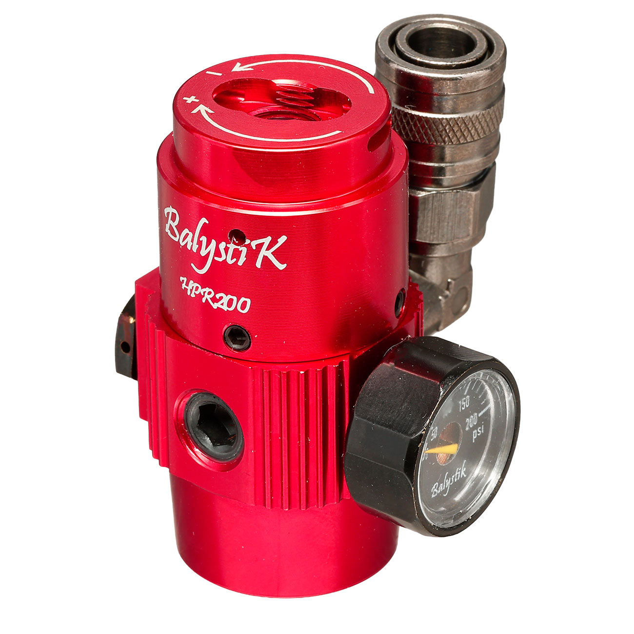 BalystiK HPR200 HPA Regulator Inferno Red rot - US Version Bild 1