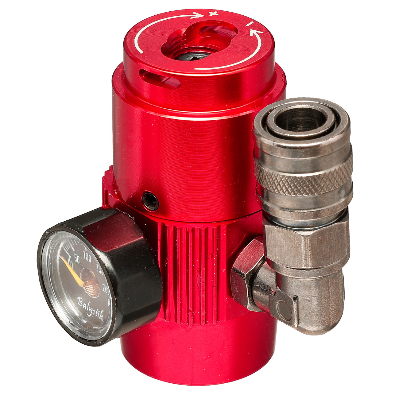 BalystiK HPR200 HPA Regulator Inferno Red rot - US Version Bild 2