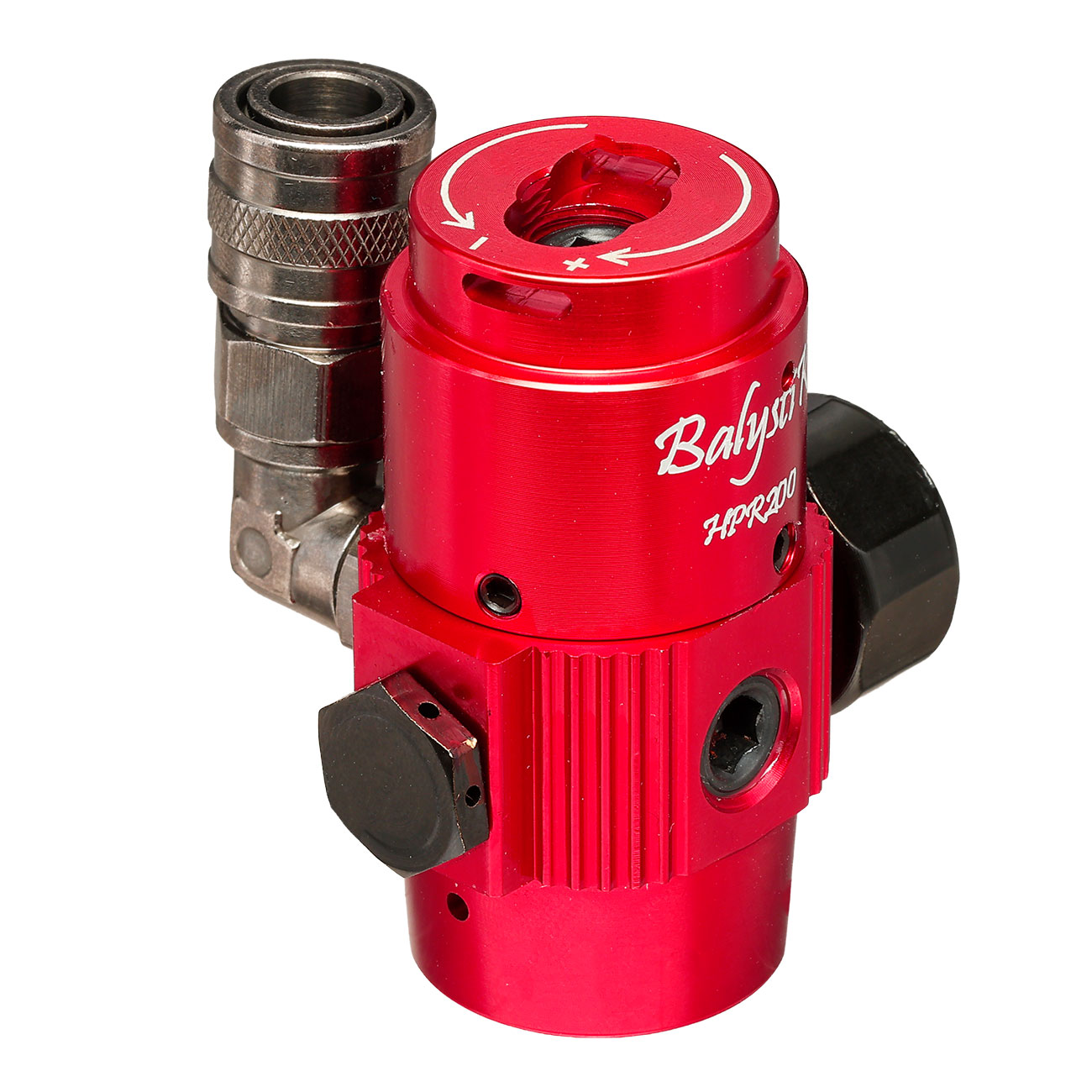 BalystiK HPR200 HPA Regulator Inferno Red rot - US Version Bild 4